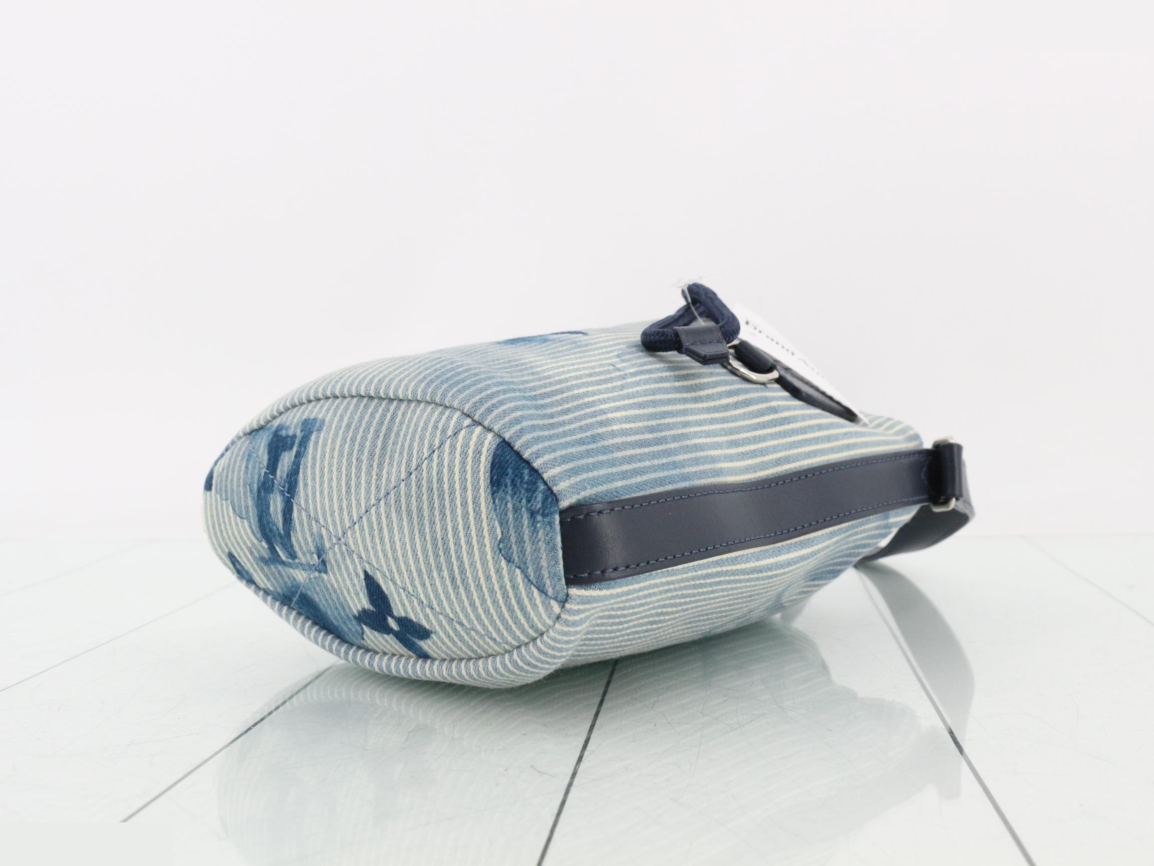Monogram Watercolor Sac Marin Messenger Bag — view 6