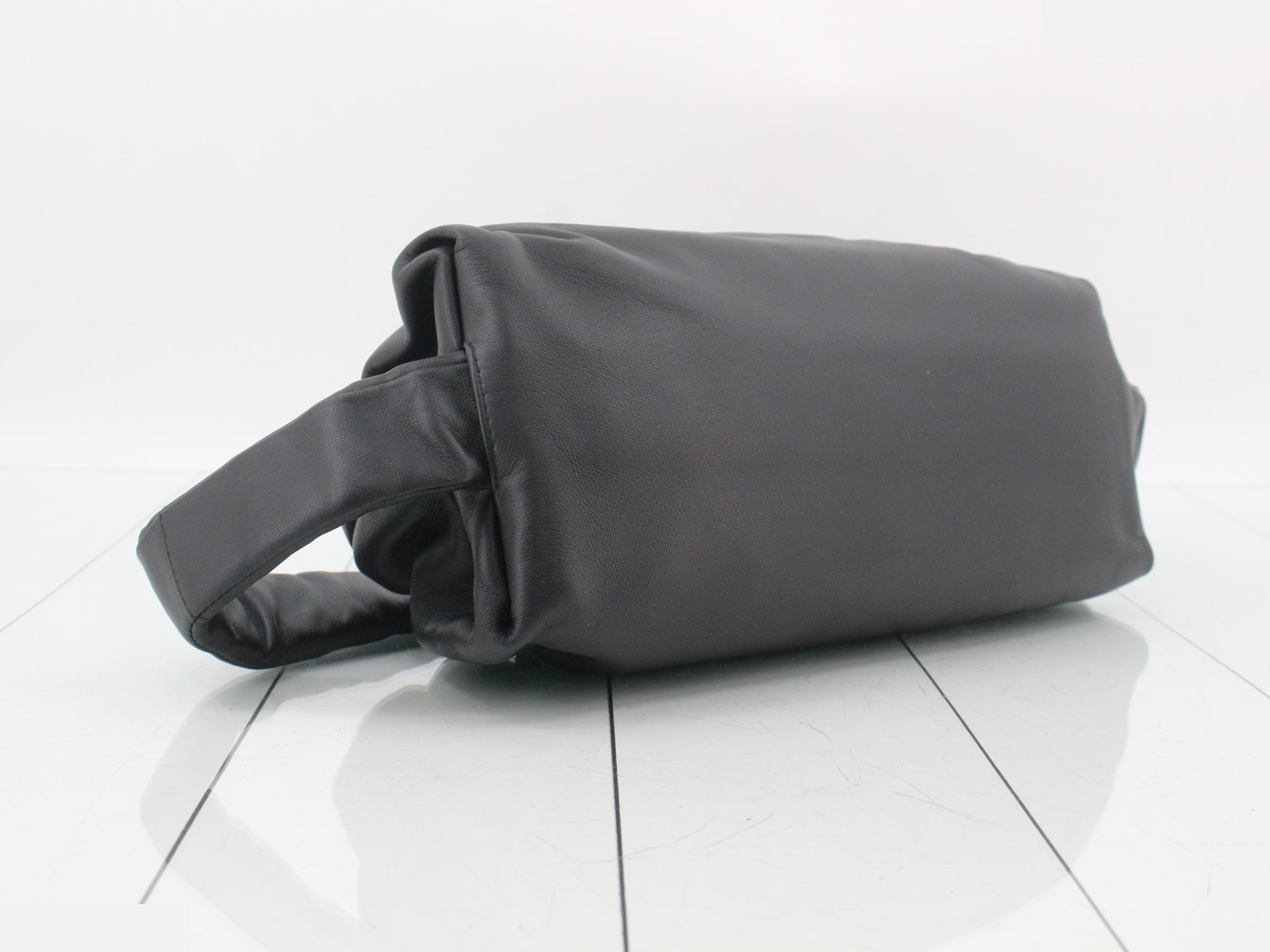 The Body Pouch, Leather, Black — view 5