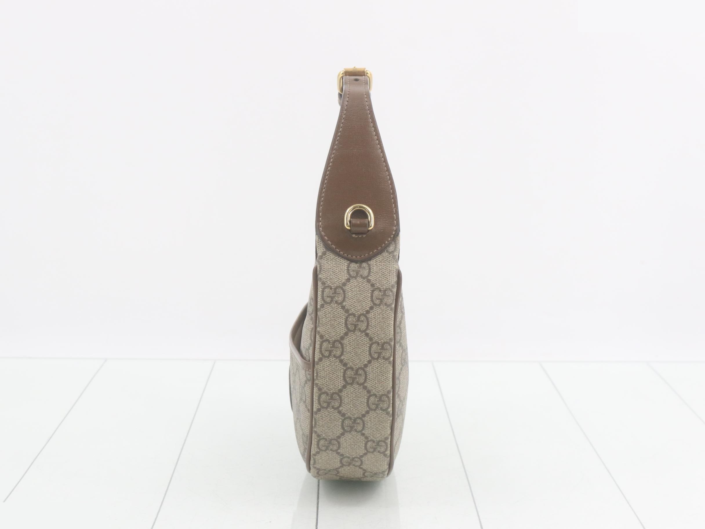 GG Supreme Leather 2-Way One-Shoulder Bag — view 3