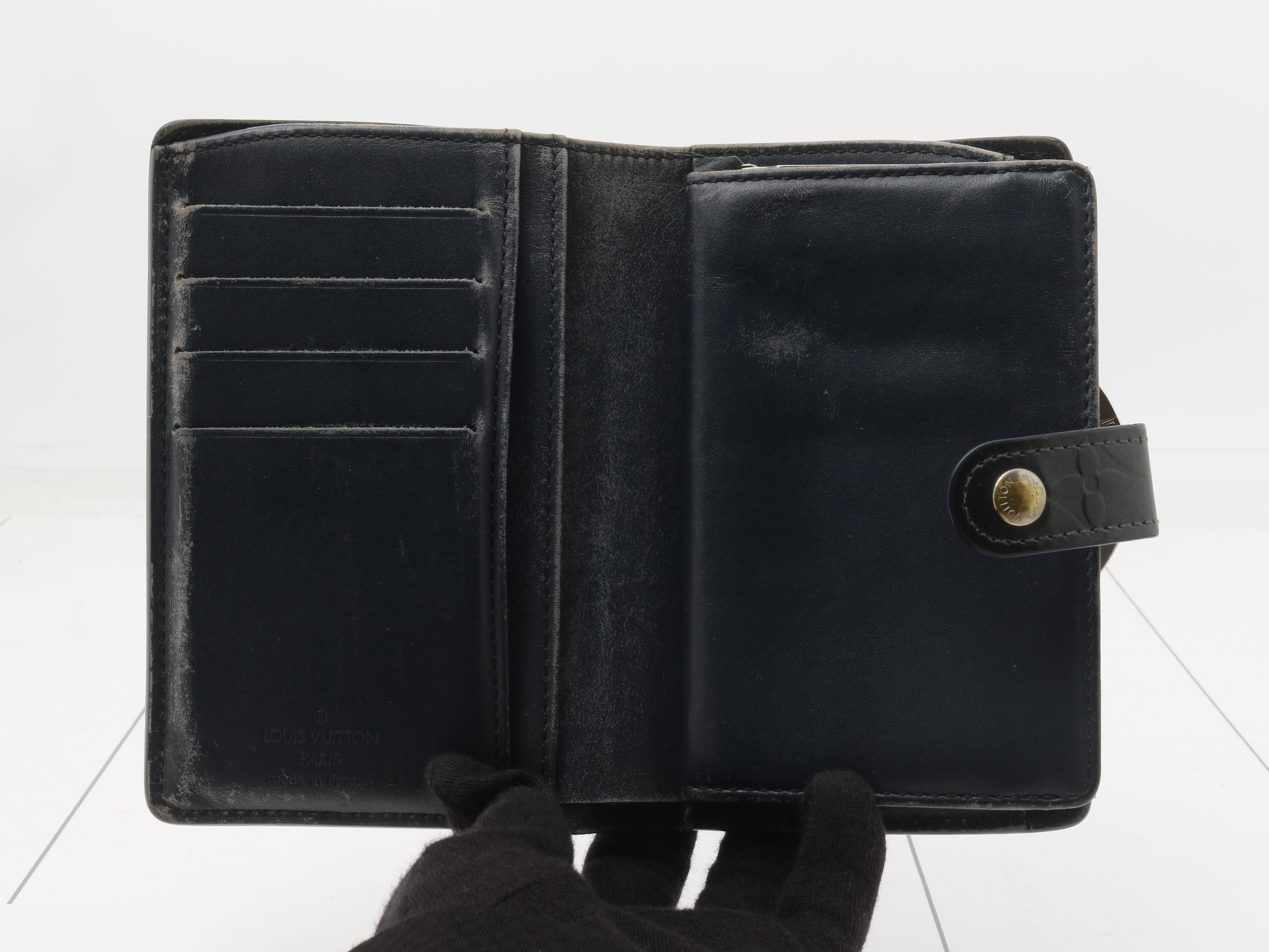 LV Monogram Matte Bi-fold Wallet — view 4