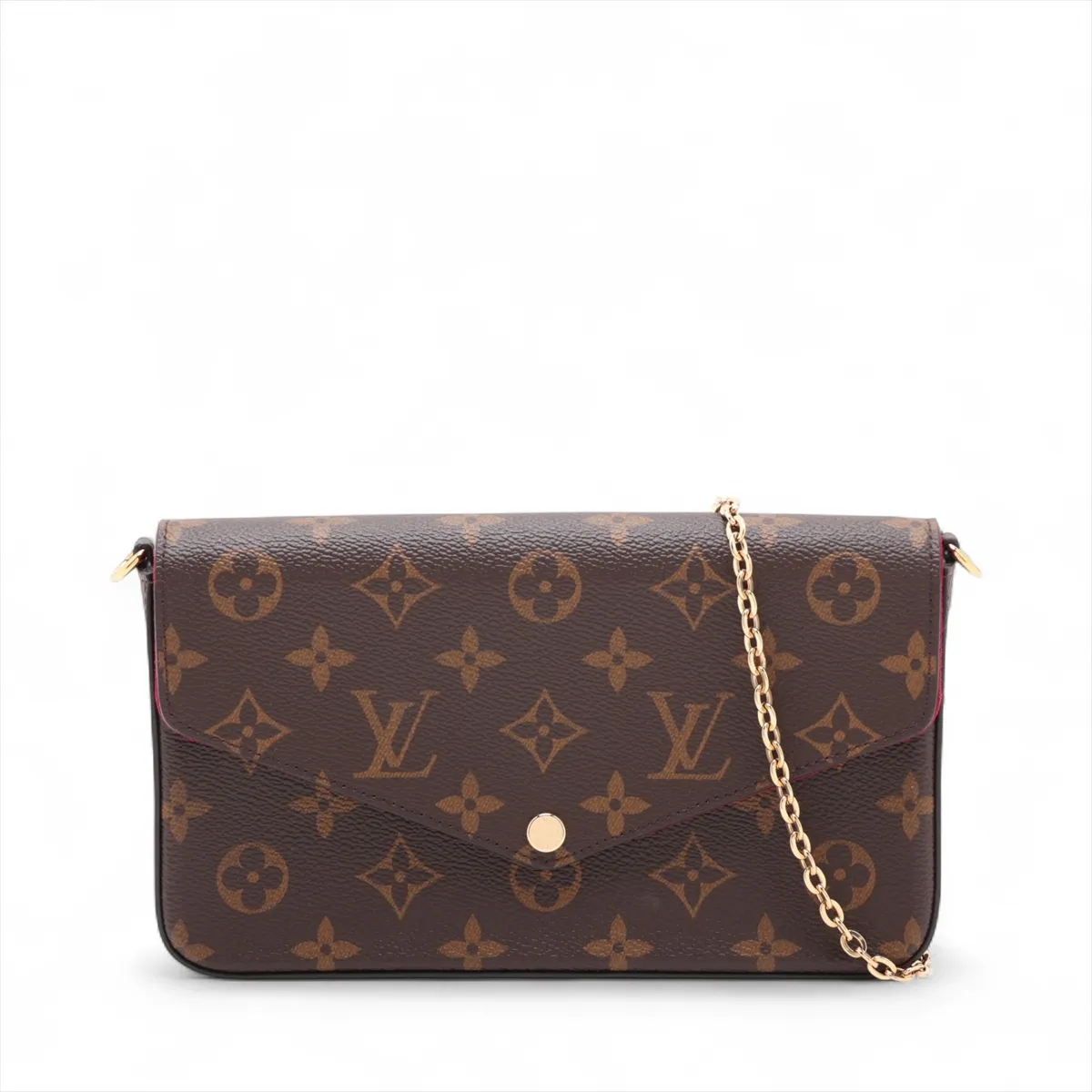 Monogram Pochette Felicie M81896 Brown (RFID detected)