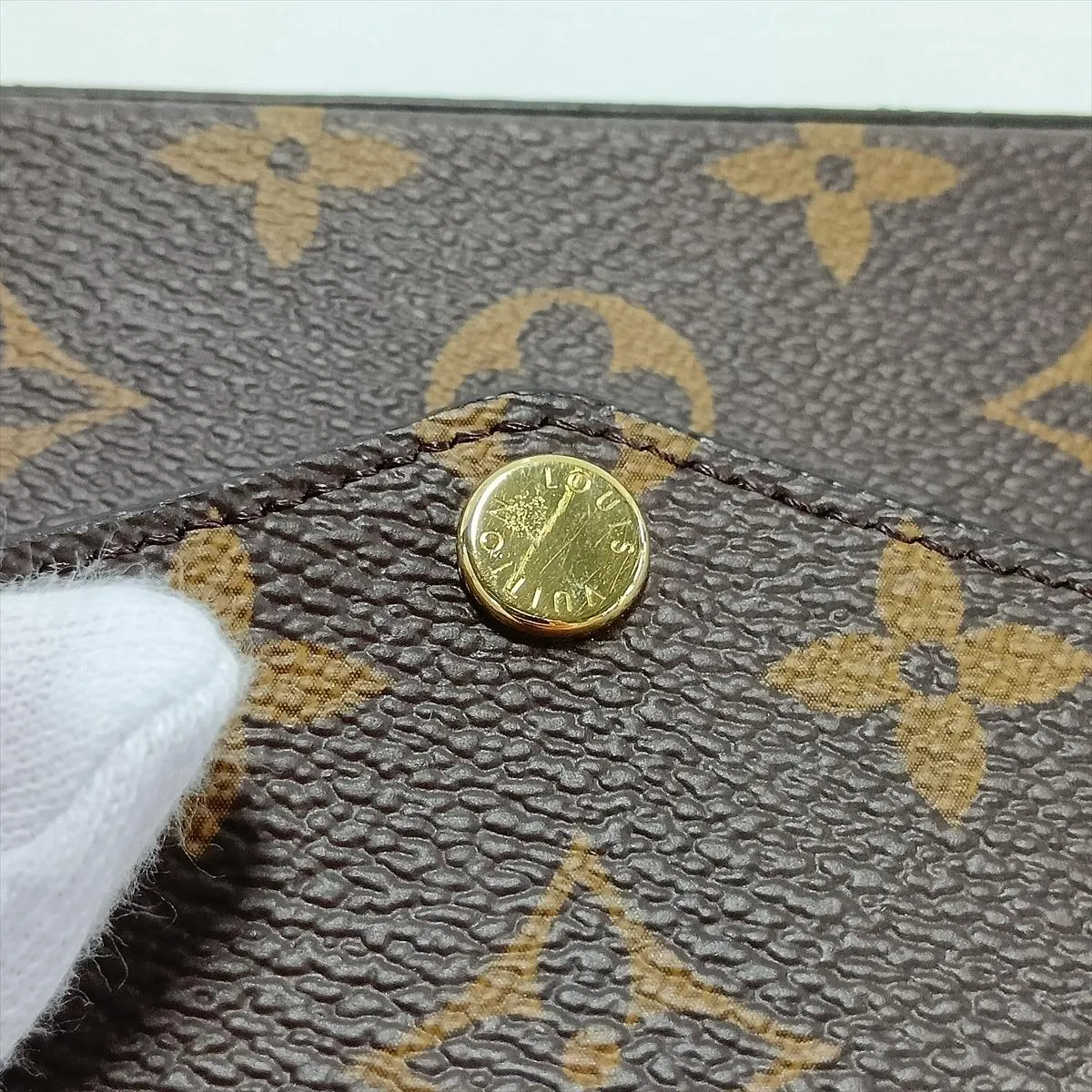 Monogram Pochette Felicie M81896 Brown (RFID detected) — view 12