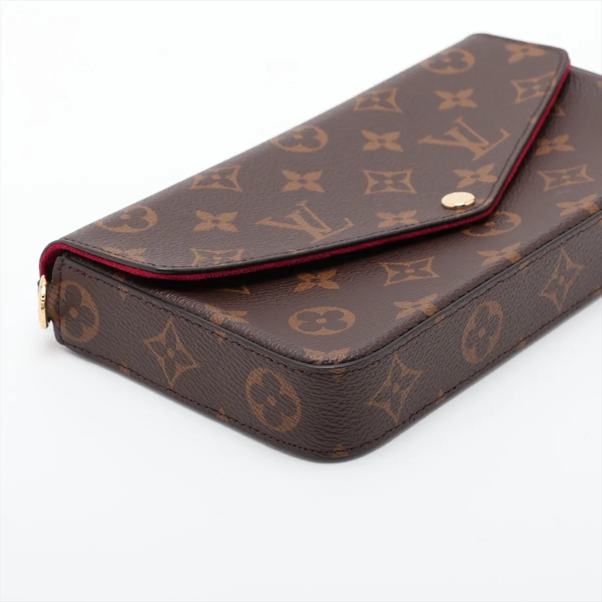 Monogram Pochette Felicie M81896 Brown (RFID detected) — view 4