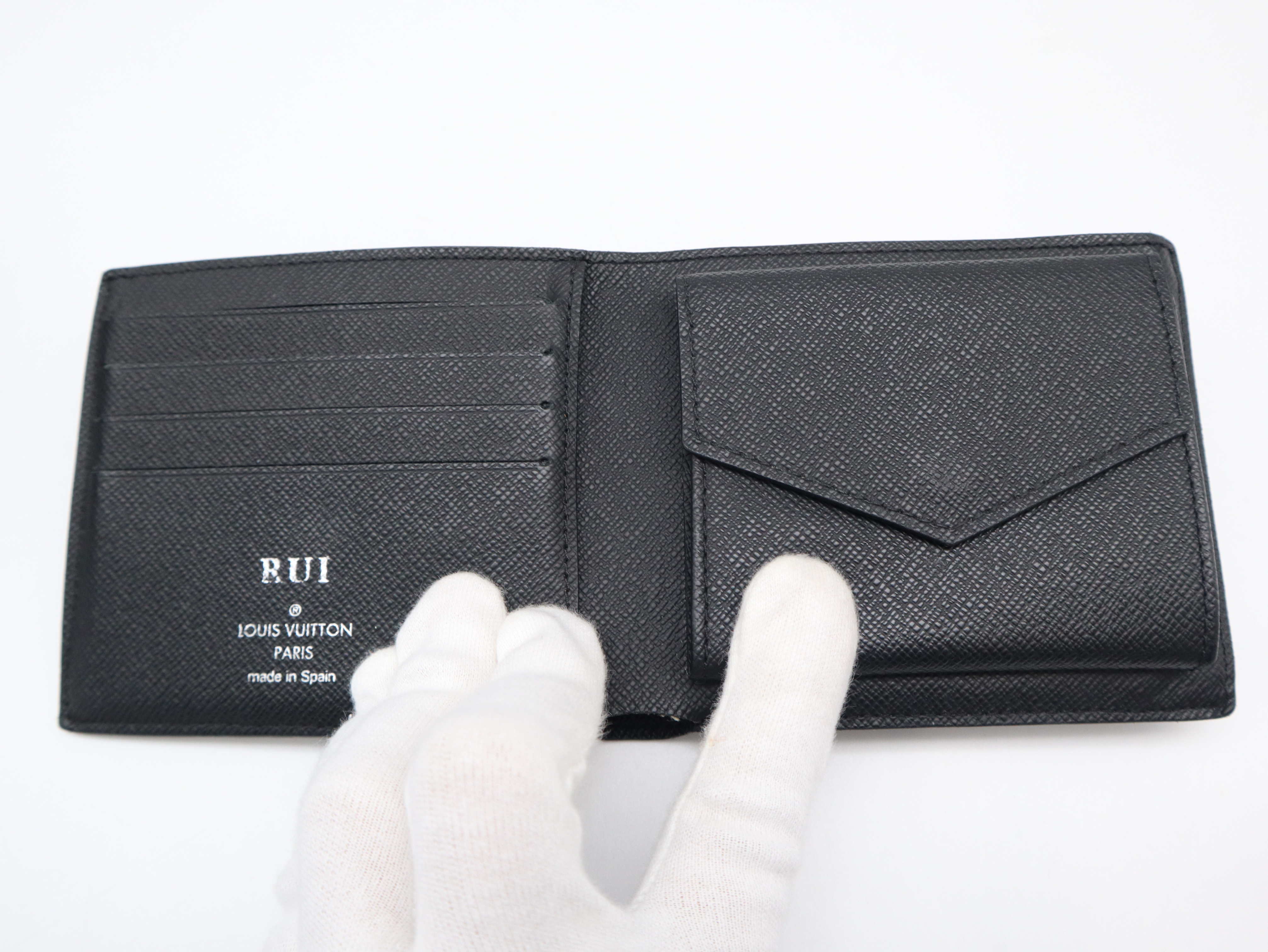 M62545 Monogram Eclipse Portefeuille Marco NM Wallet — view 9