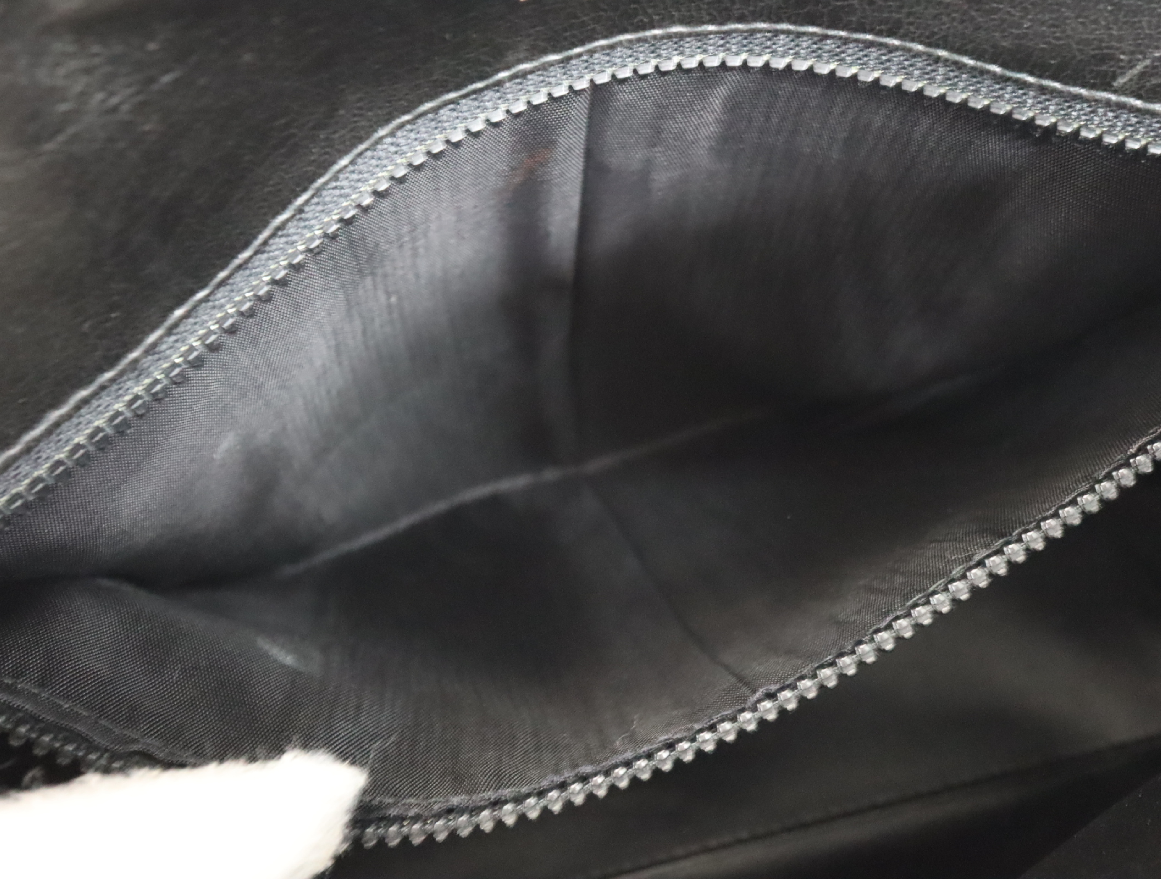 Vintage Handbag, Macadam Pattern, Suede Leather Handbag — view 15