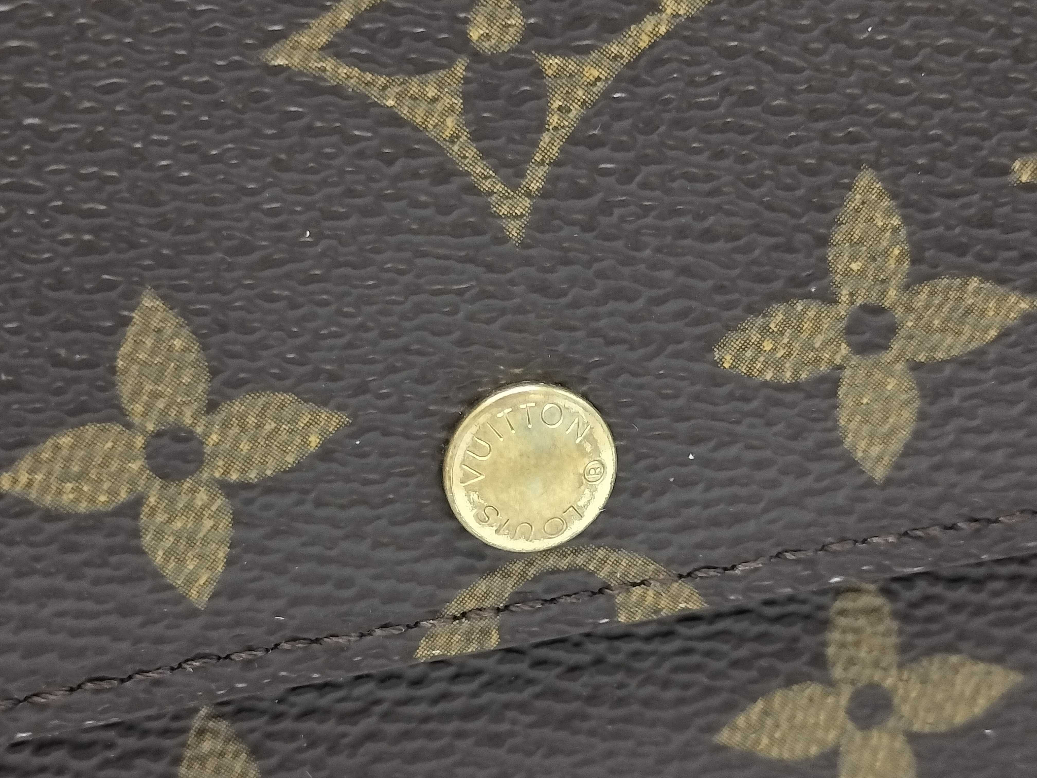 Monogram Old Portefeuille Sarah Wallet — view 8