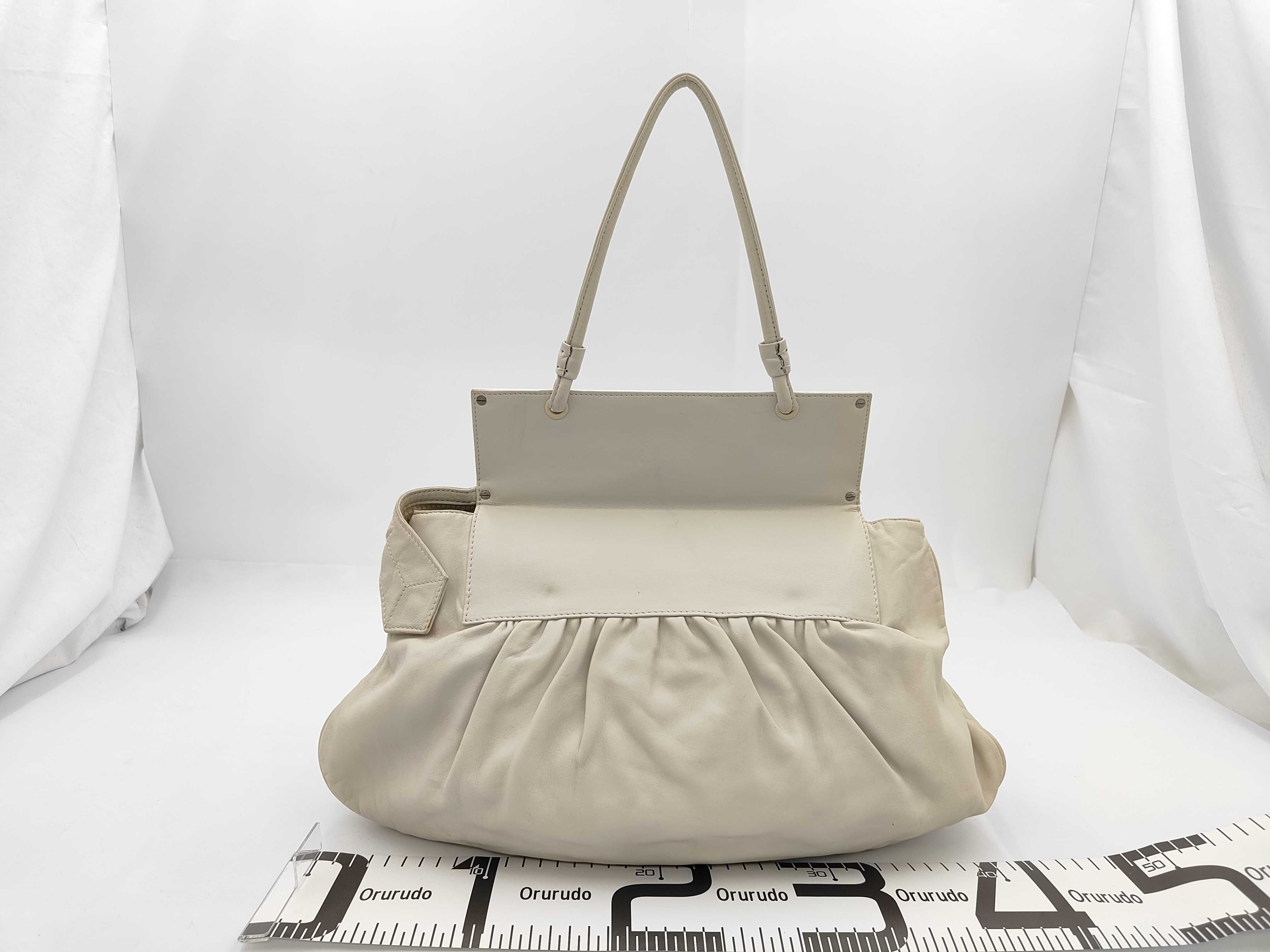 shoulder bag, gray. — view 2