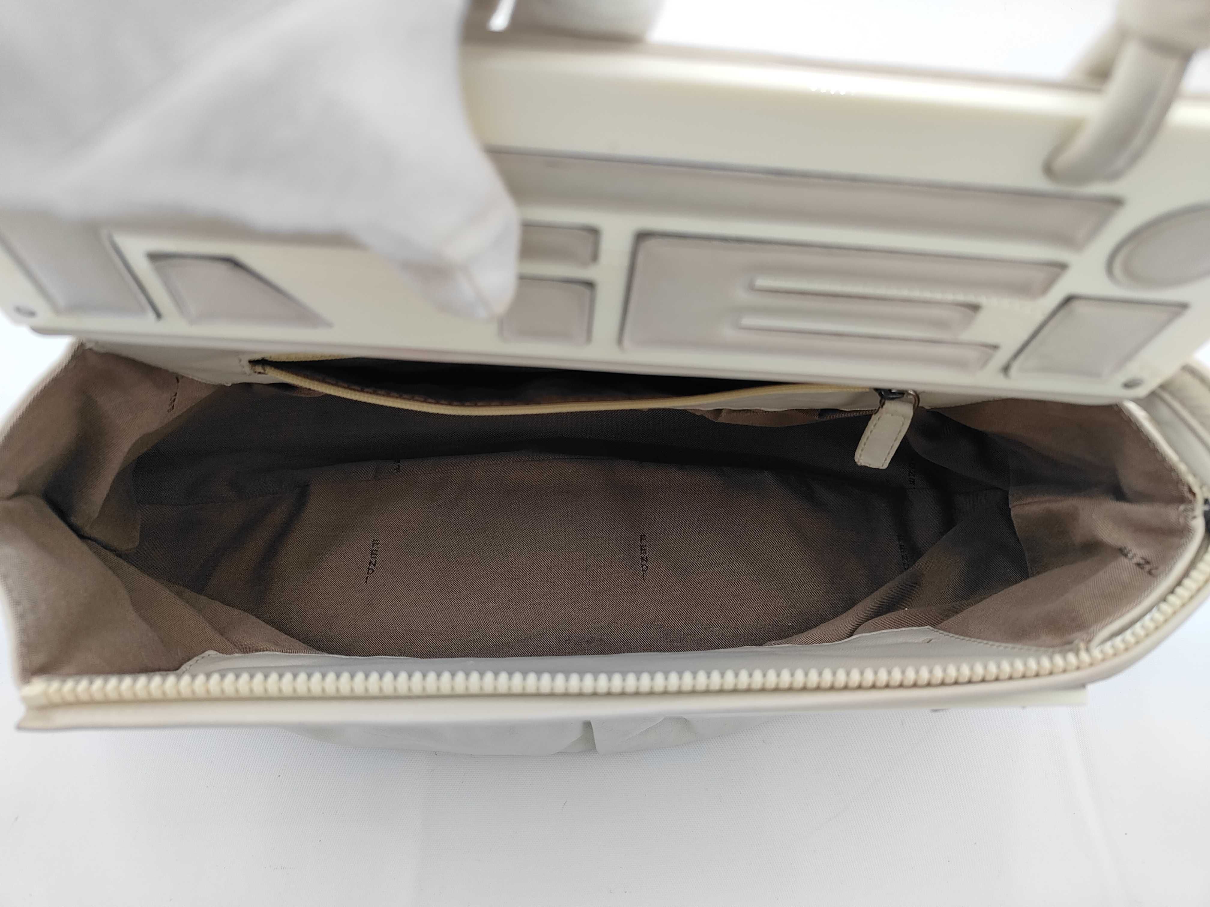 shoulder bag, gray. — view 8