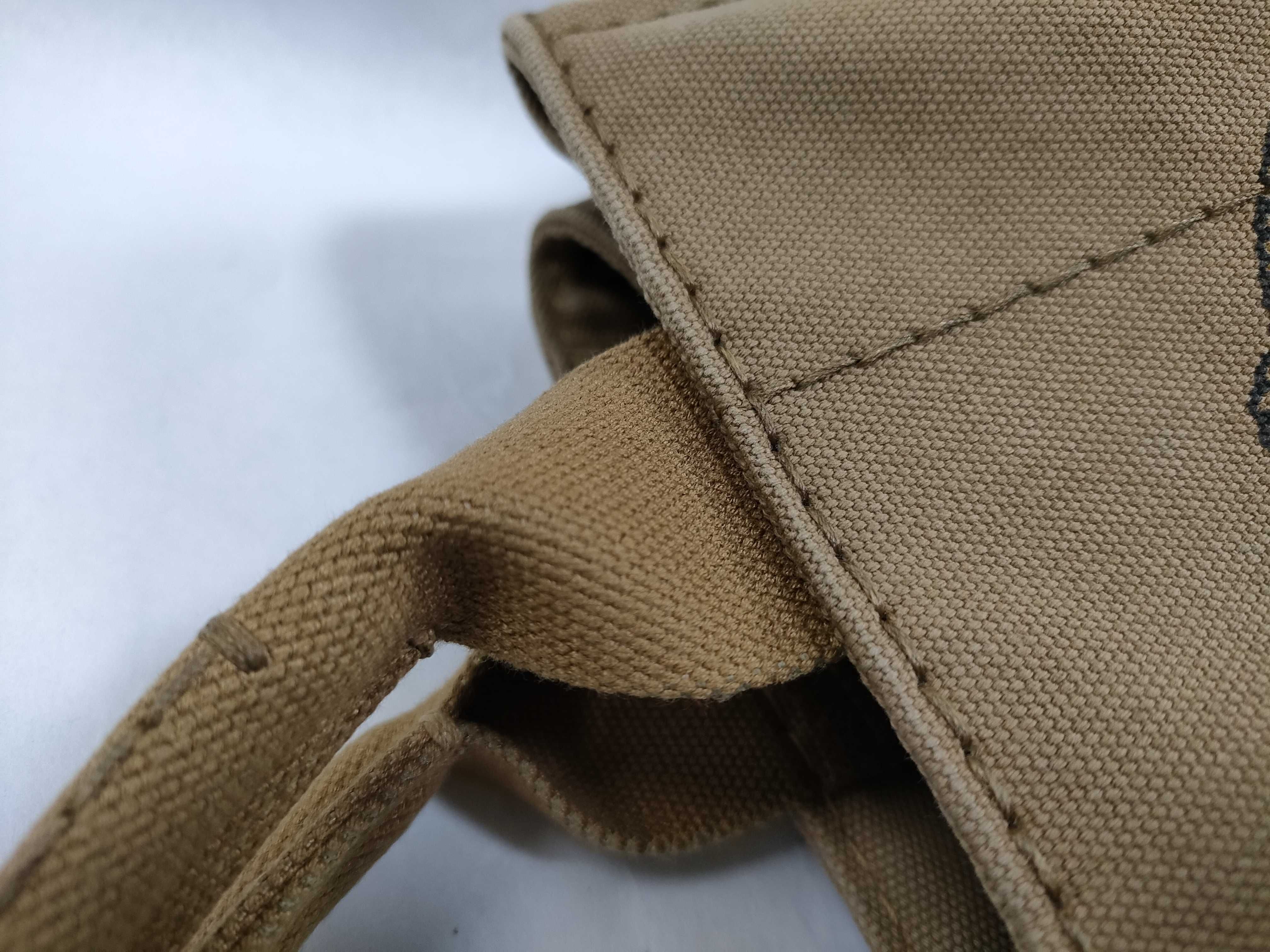 Canapa Canvas 2-Way Handbag, Brown, B2439G (Handbag) — view 5