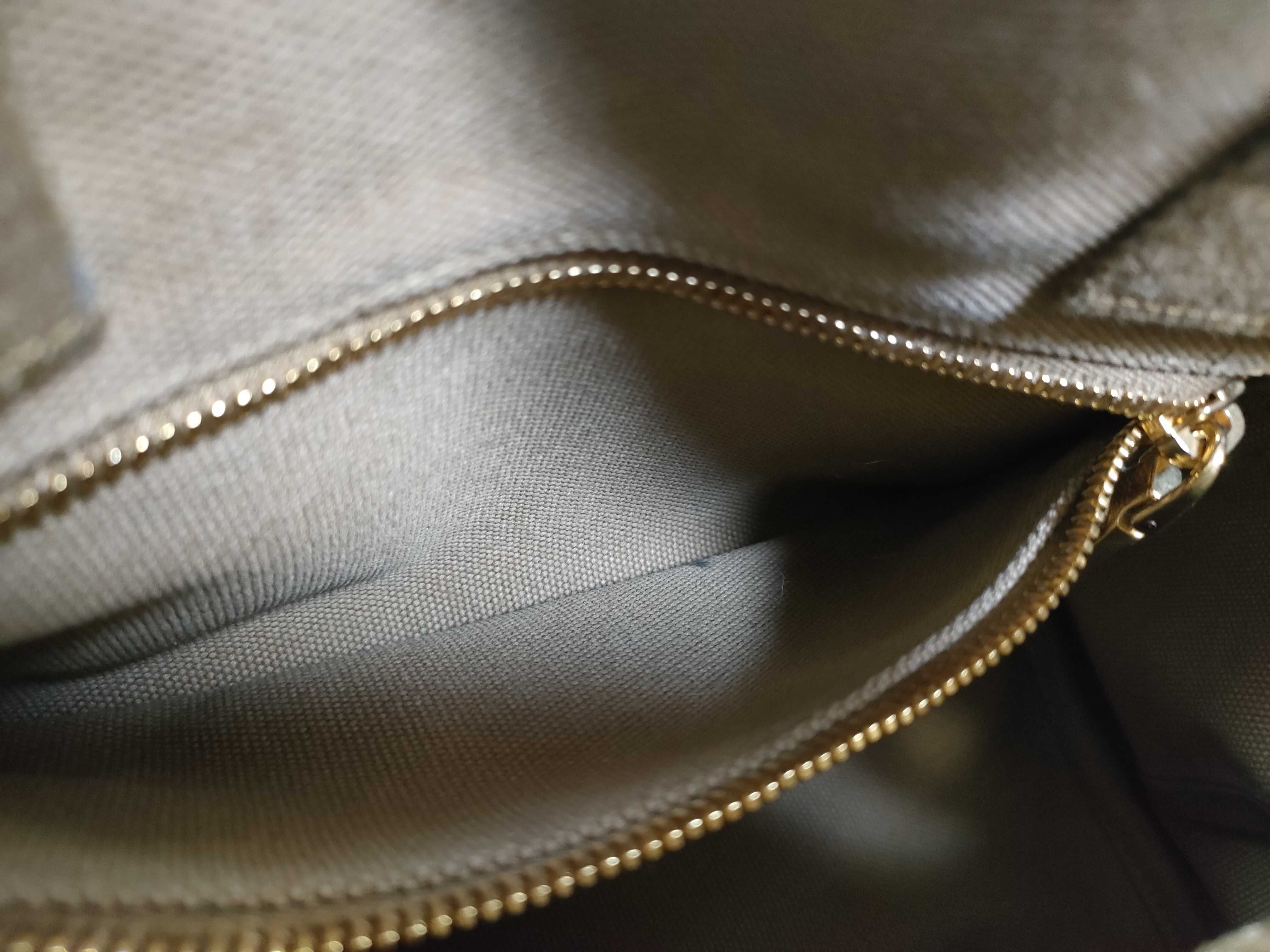 Canapa Canvas 2-Way Handbag, Brown, B2439G (Handbag) — view 10