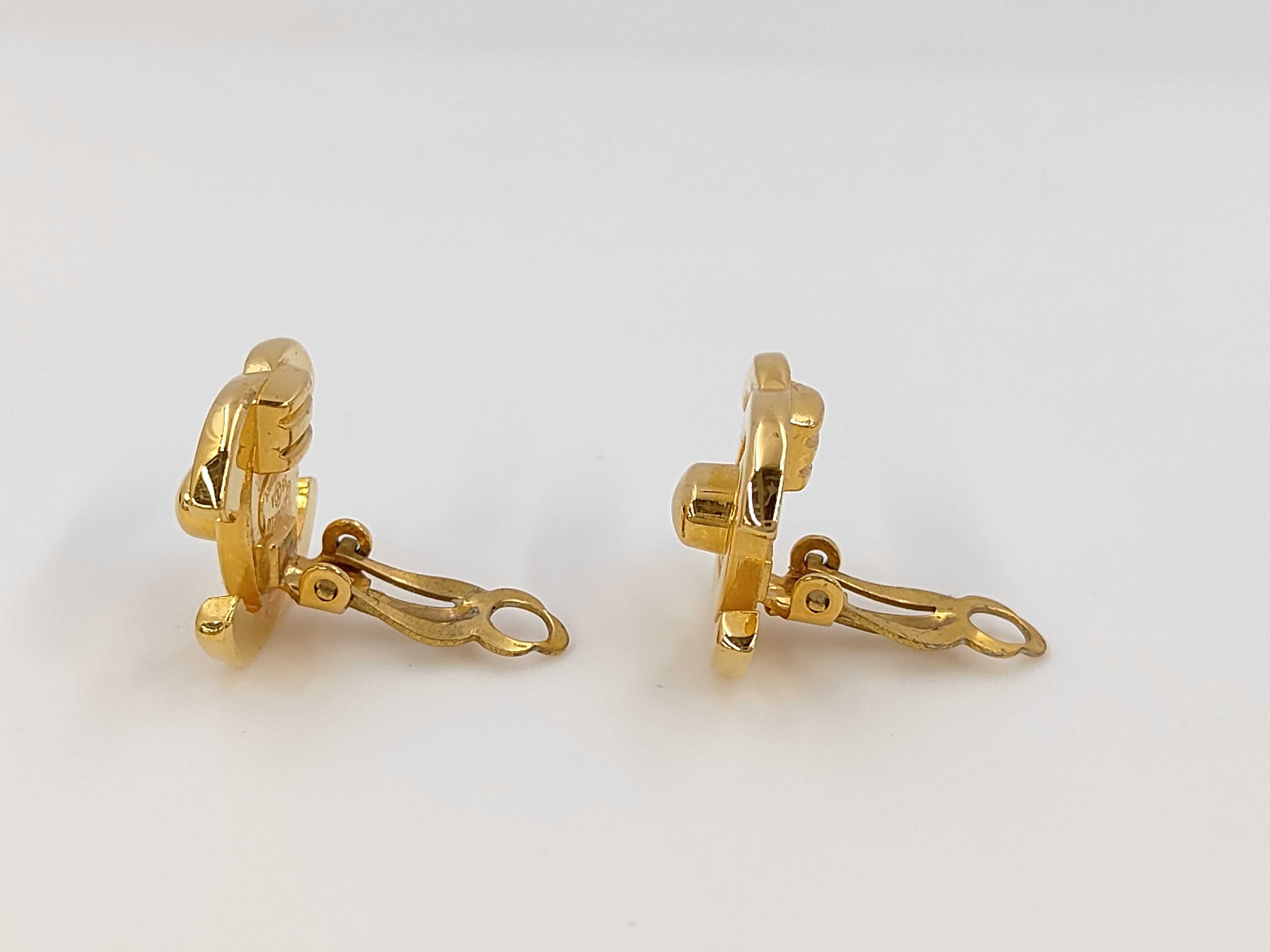 Coco Mark Turnlock Earrings — view 2
