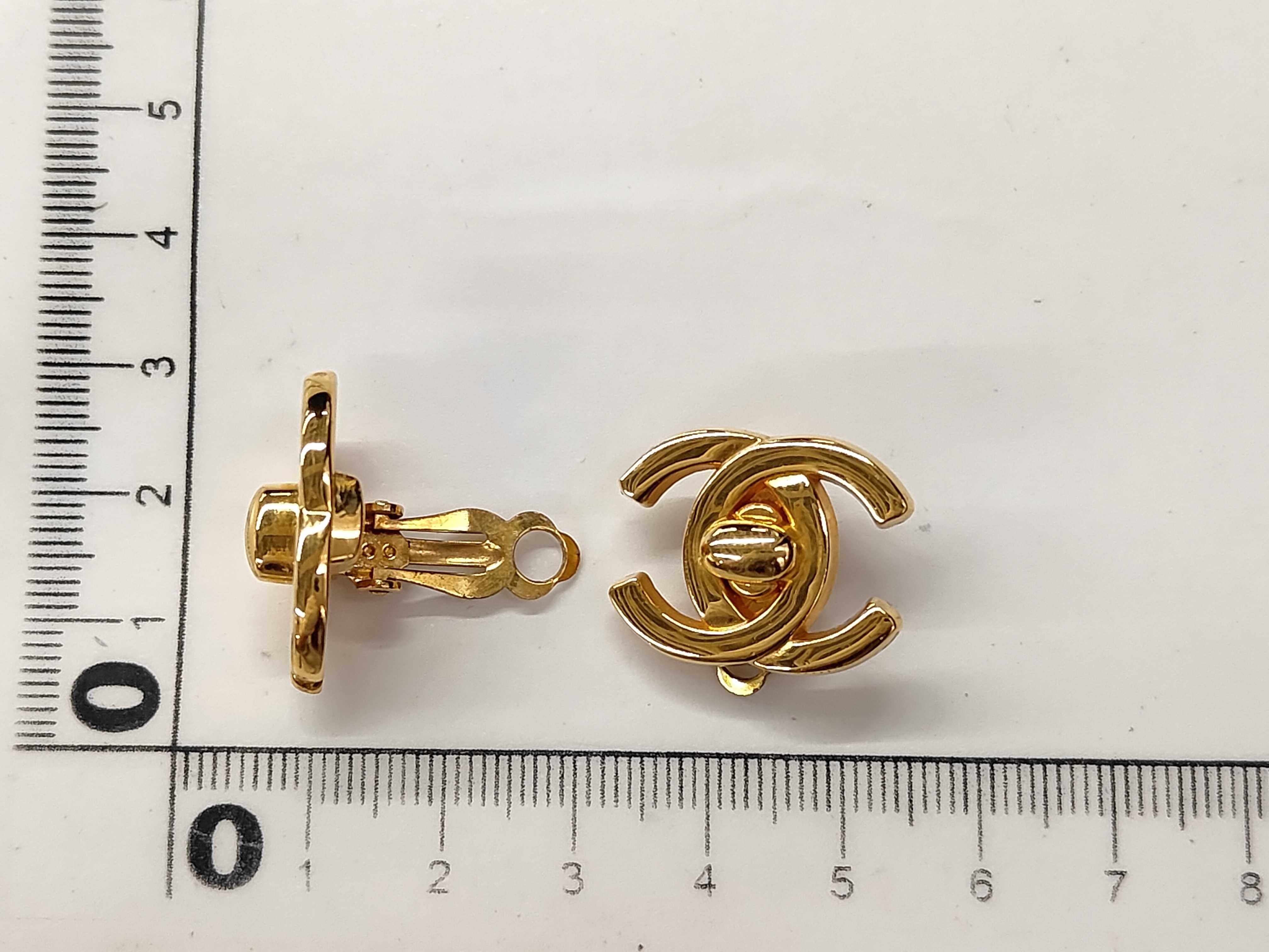 Coco Mark Turnlock Earrings — view 5