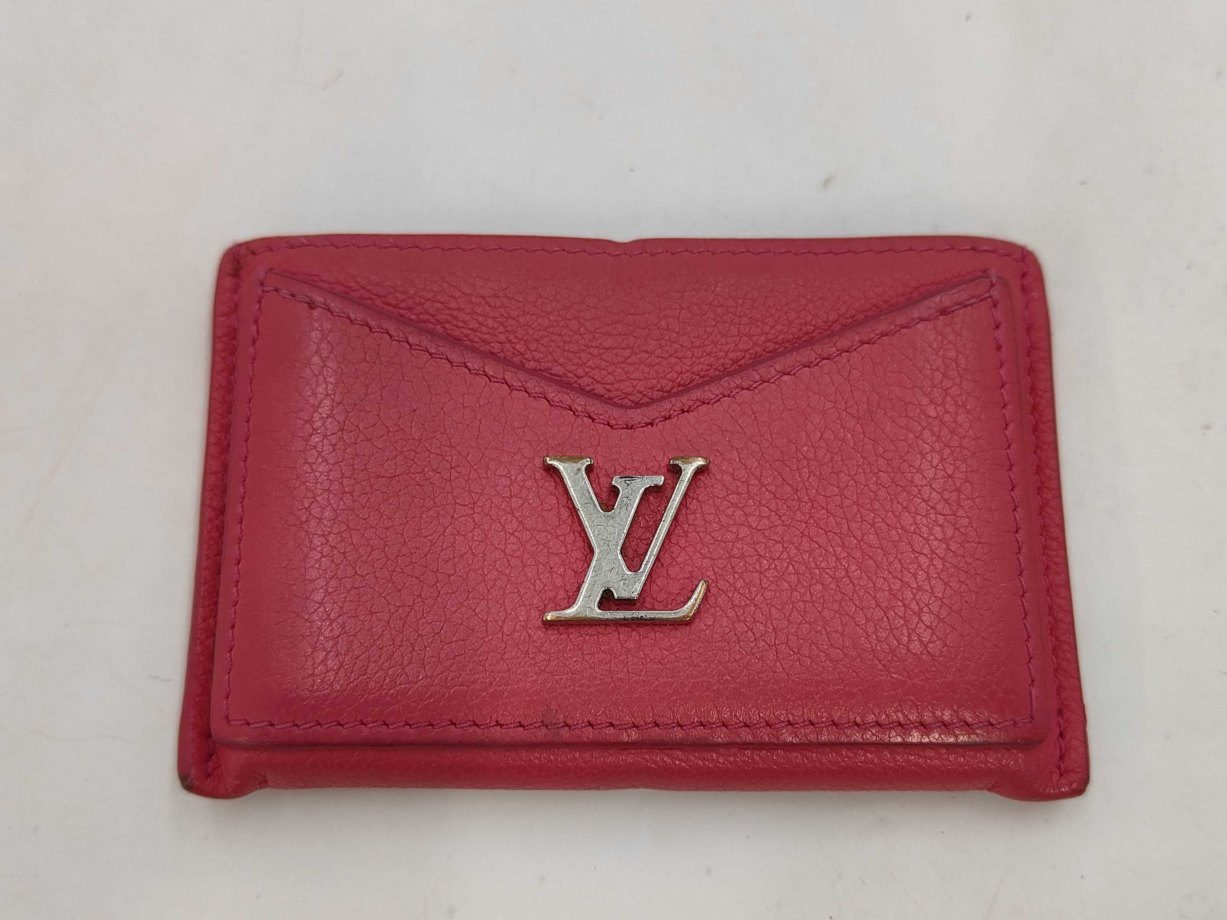 Portecarte Lockme Pink IC Chip Card Case