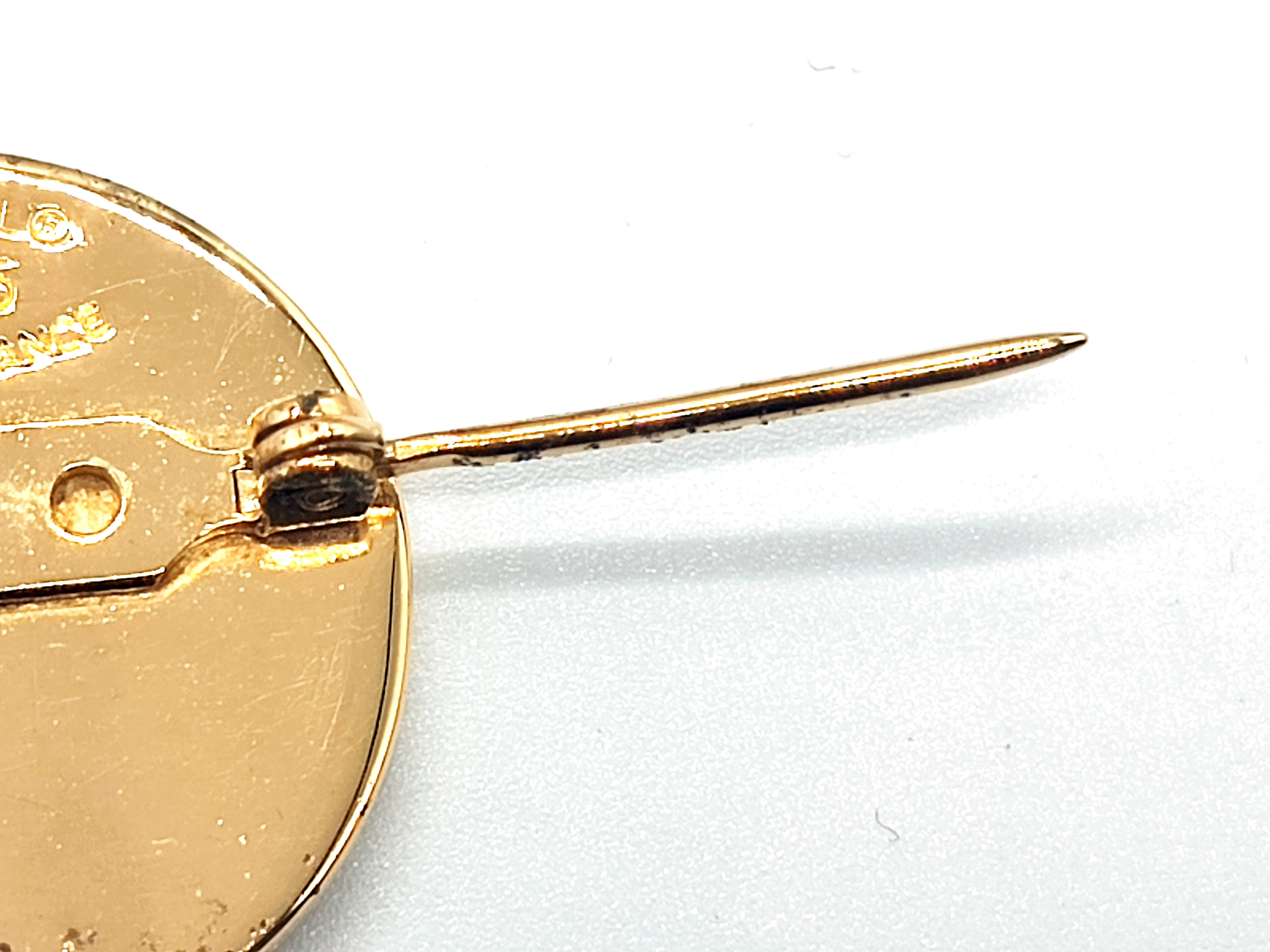 Coco Mark Matelassé Bag Brooch 25 Brooch — view 4