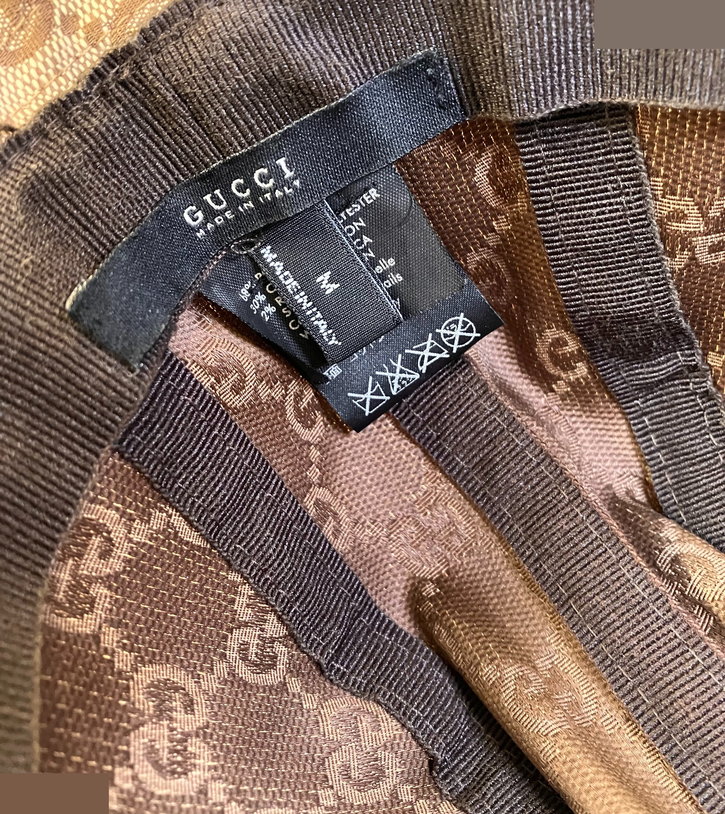 GG canvas bucket hat — view 3