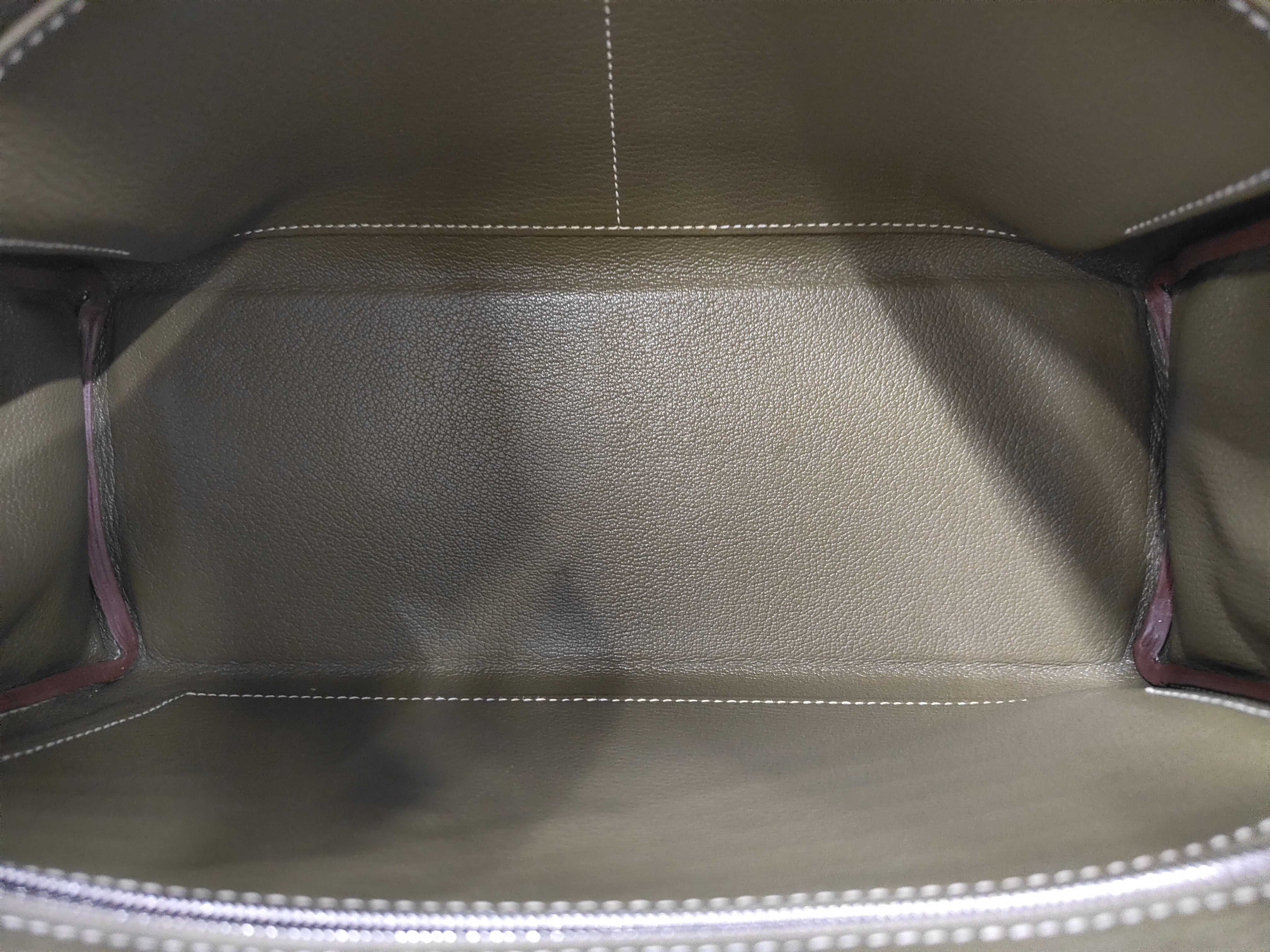 Kelly 32 Light Green with Silver Hardware O Bag — view 8