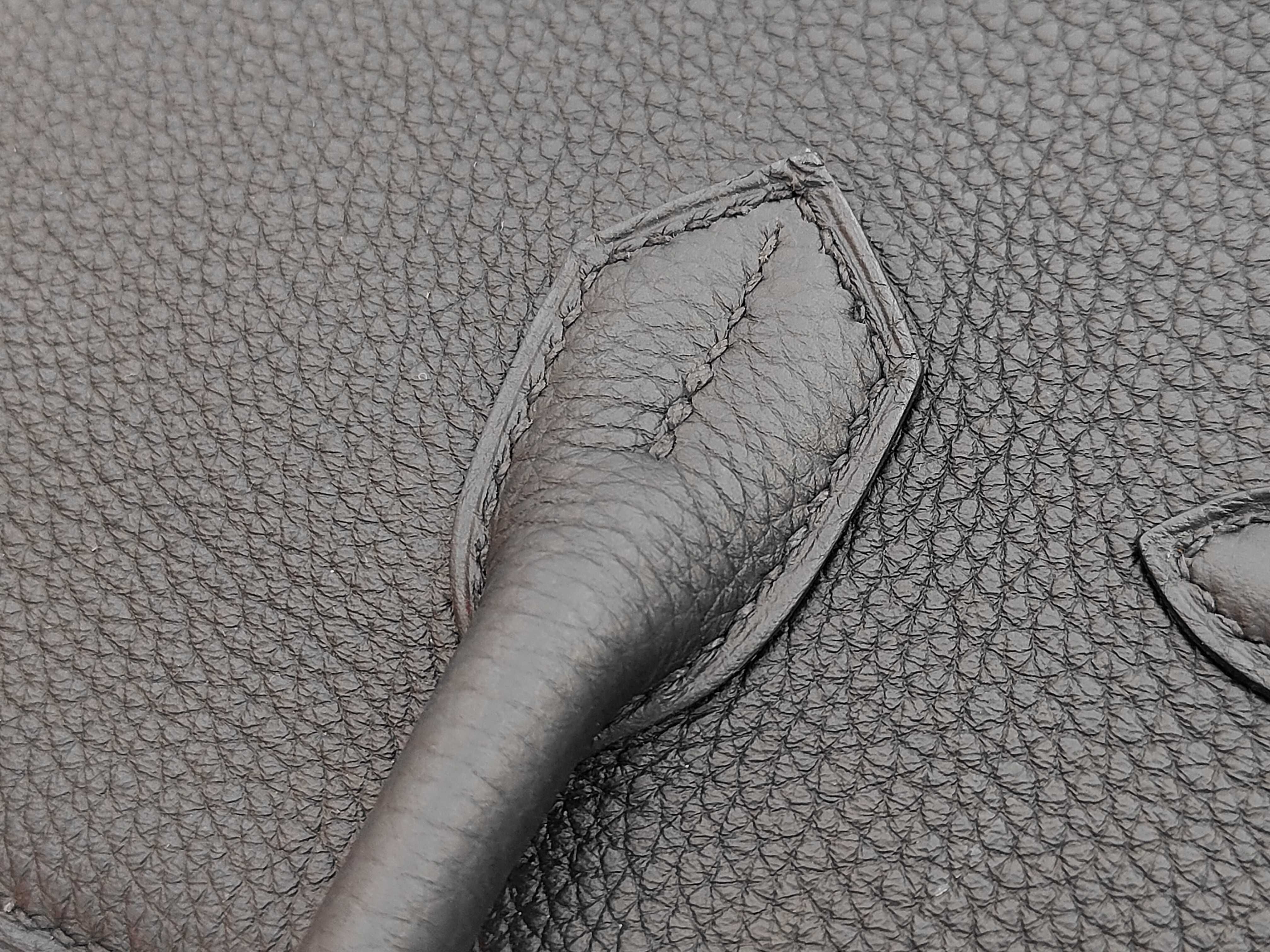 Birkin 30 Black, Silver Hardware, B Stamp Handbag — view 5