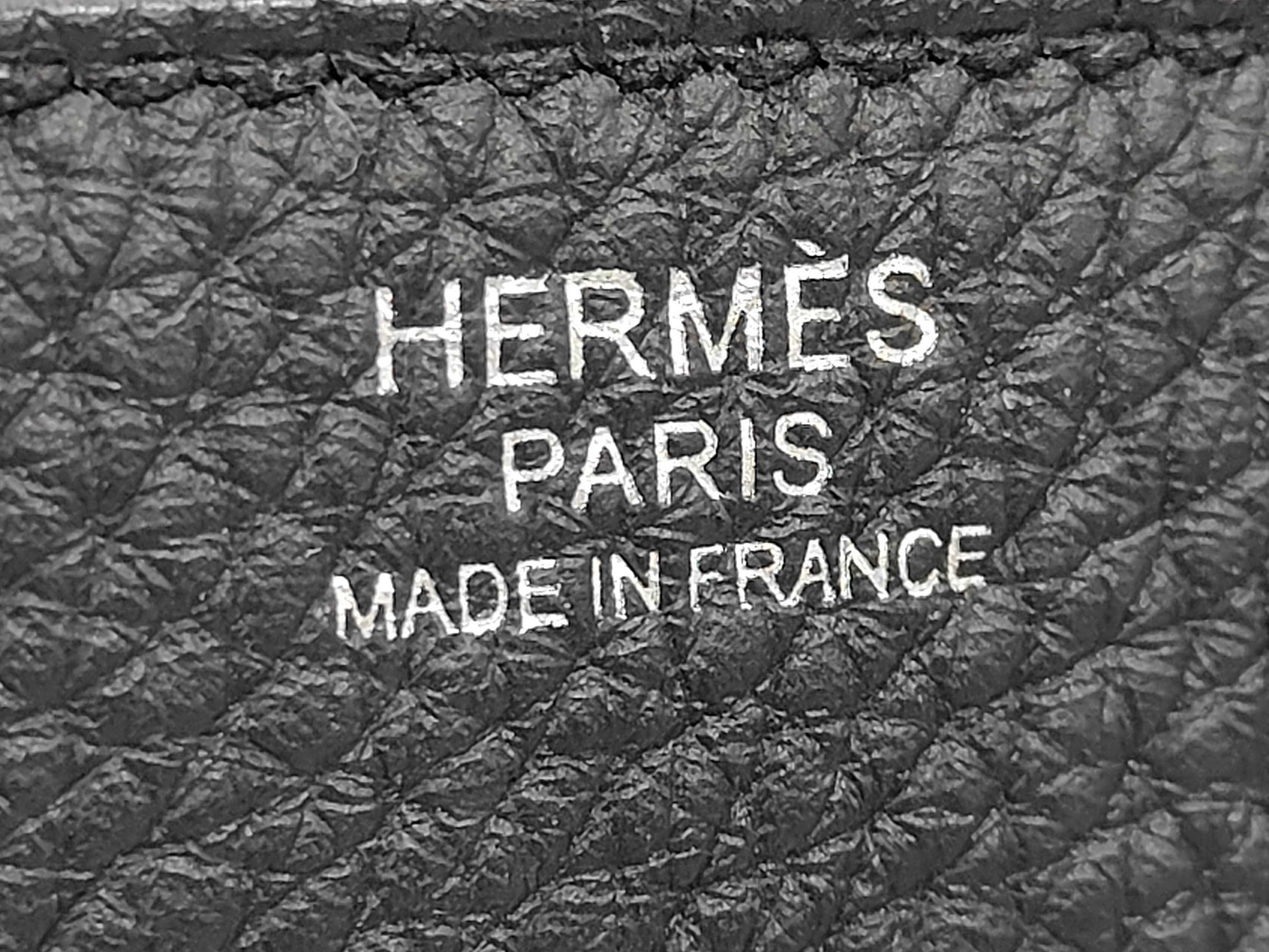 Birkin 30 Black, Silver Hardware, B Stamp Handbag — view 10