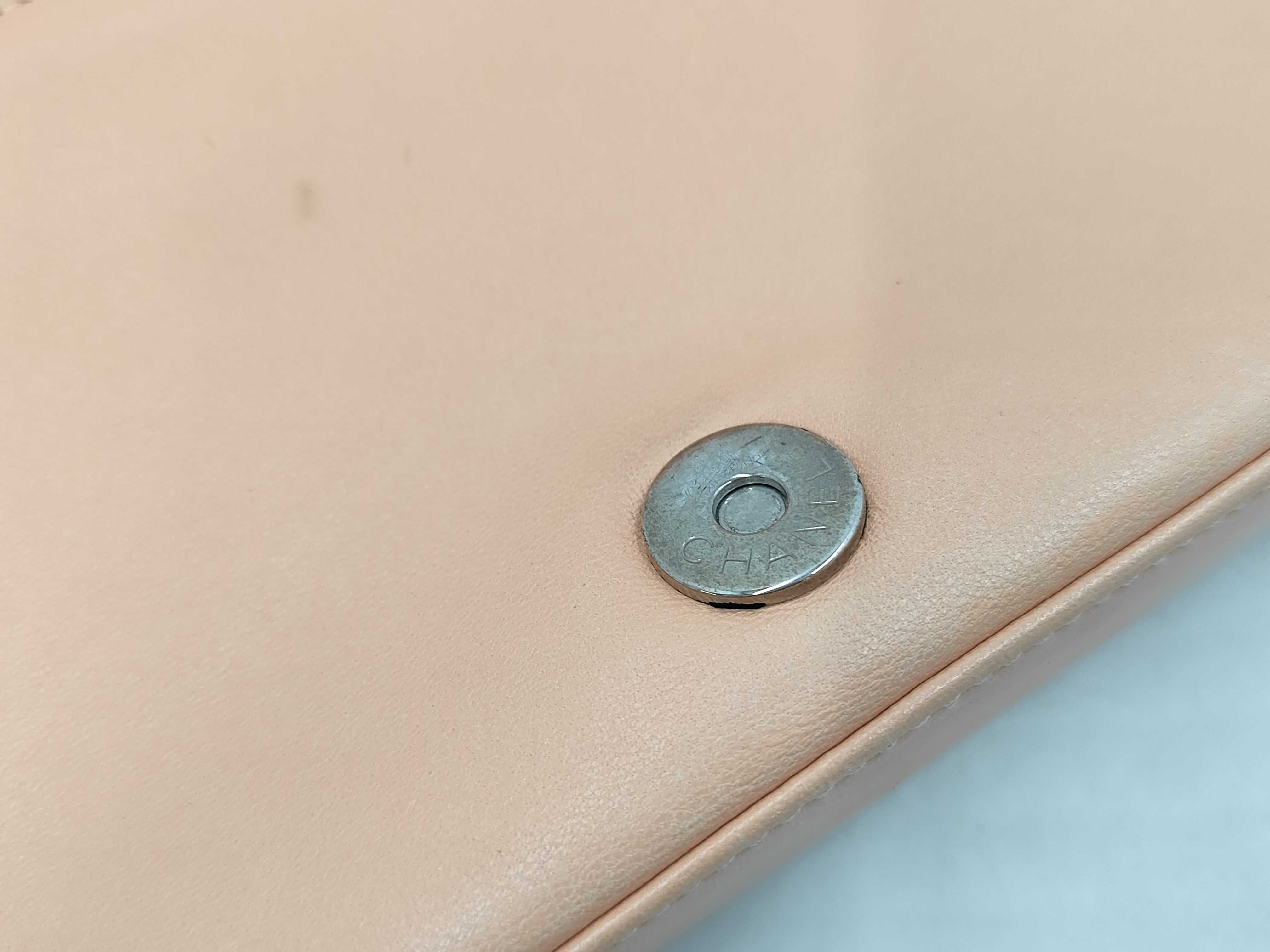 Chocolate Bar Shoulder Bag, Pink Lambskin Bag — view 11