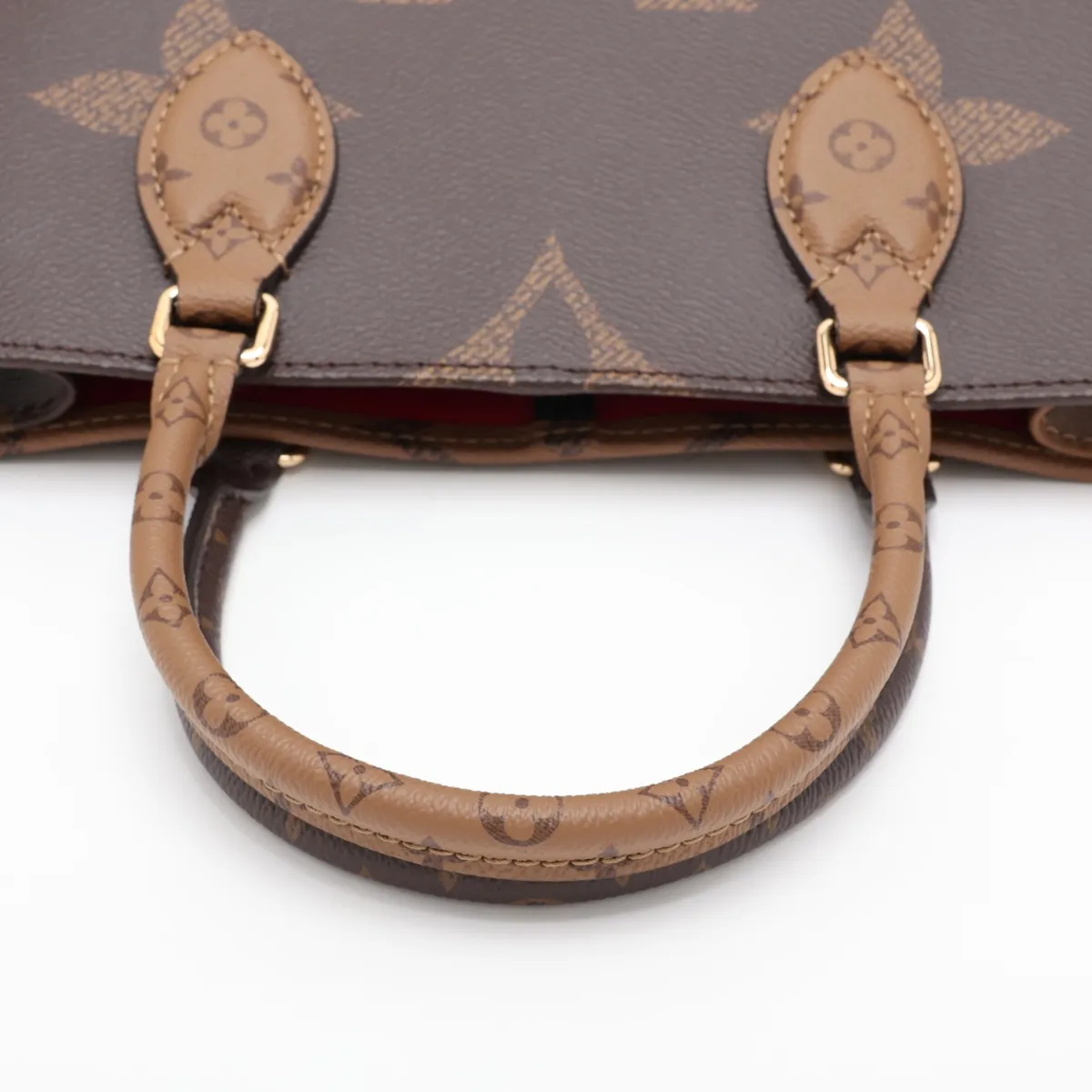 Giant Monogram Reverse OnTheGo MM M45321 Brown (RFID detected) — view 7