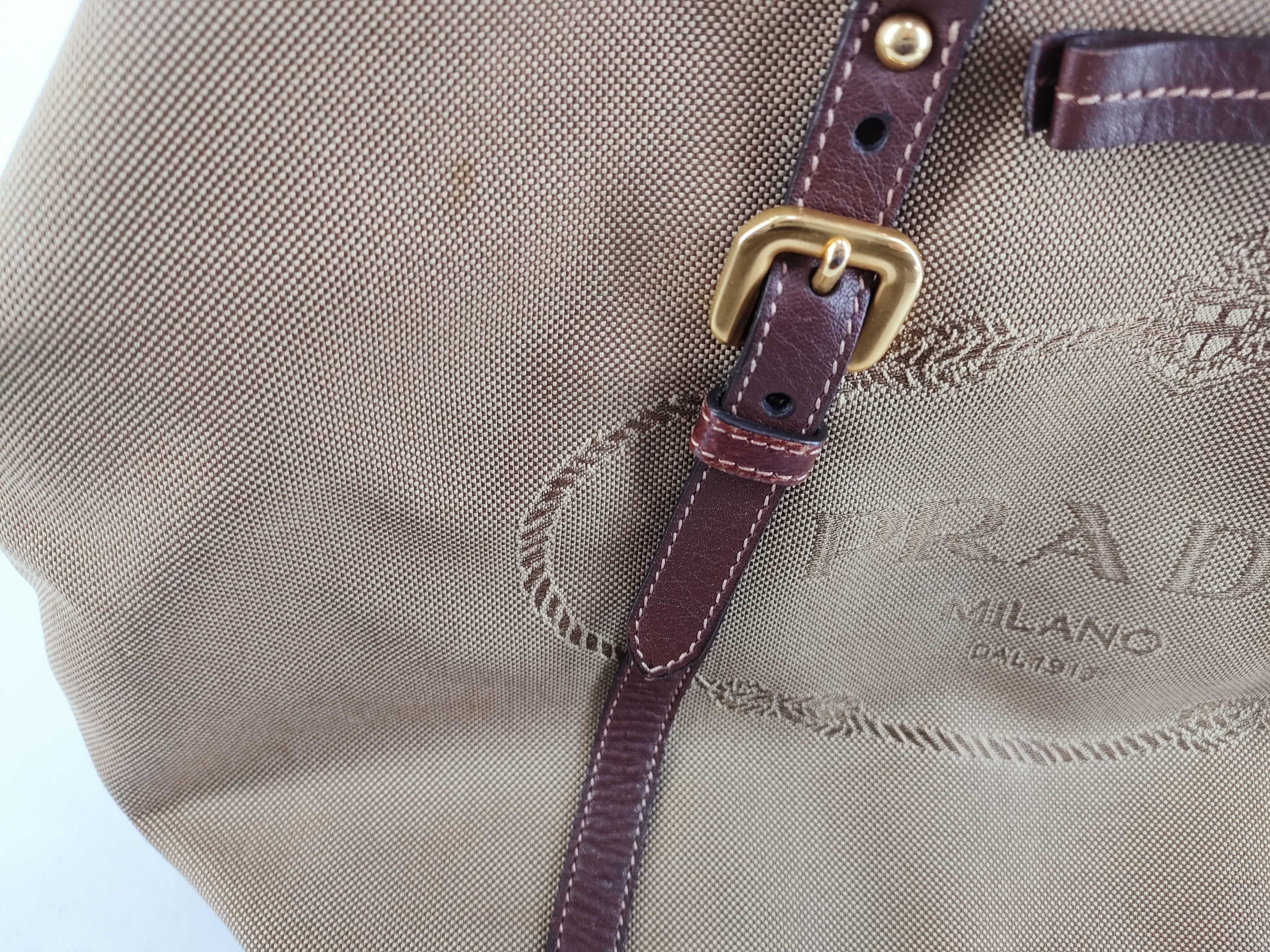 Logo Jacquard Ribbon Tote Handbag — view 9