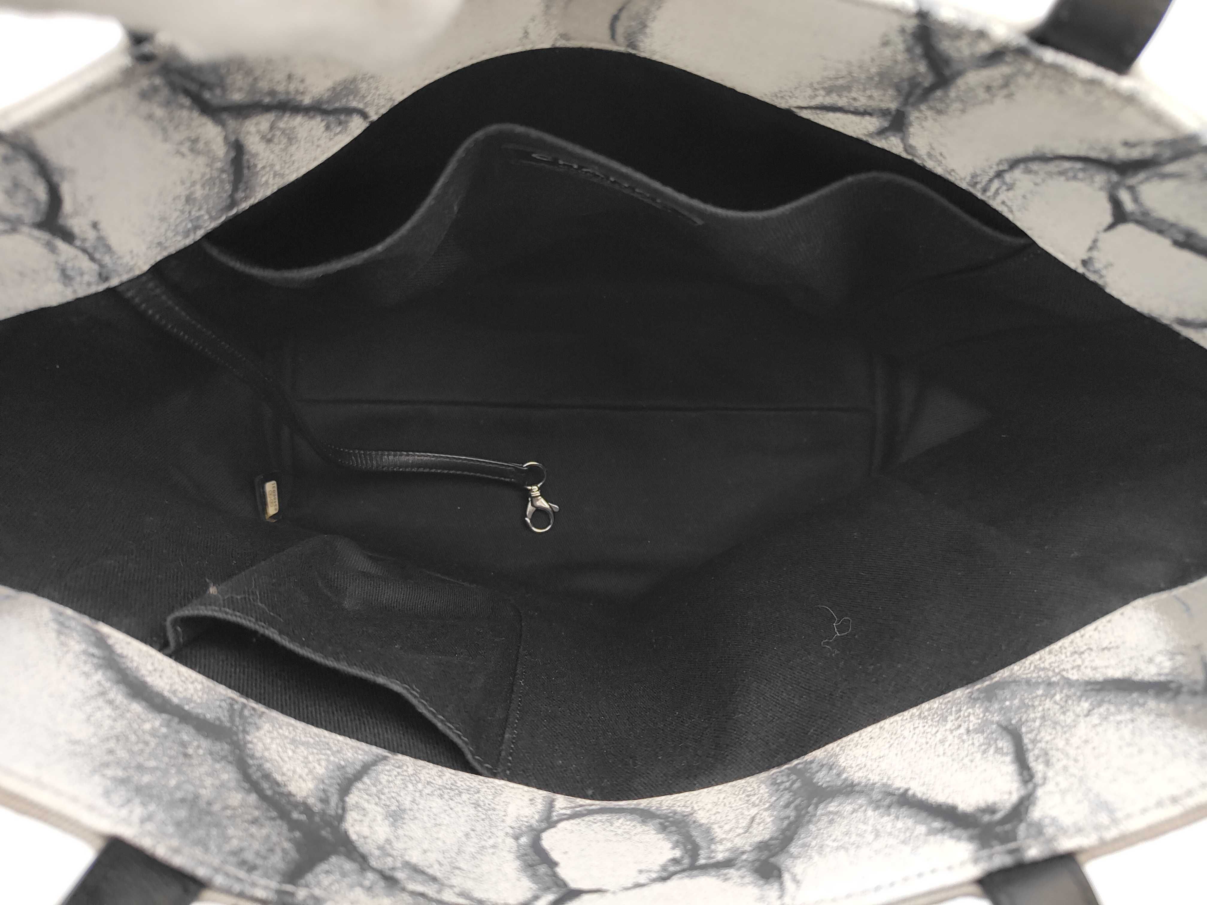 Camellia Print Canvas Tote Bag — view 7