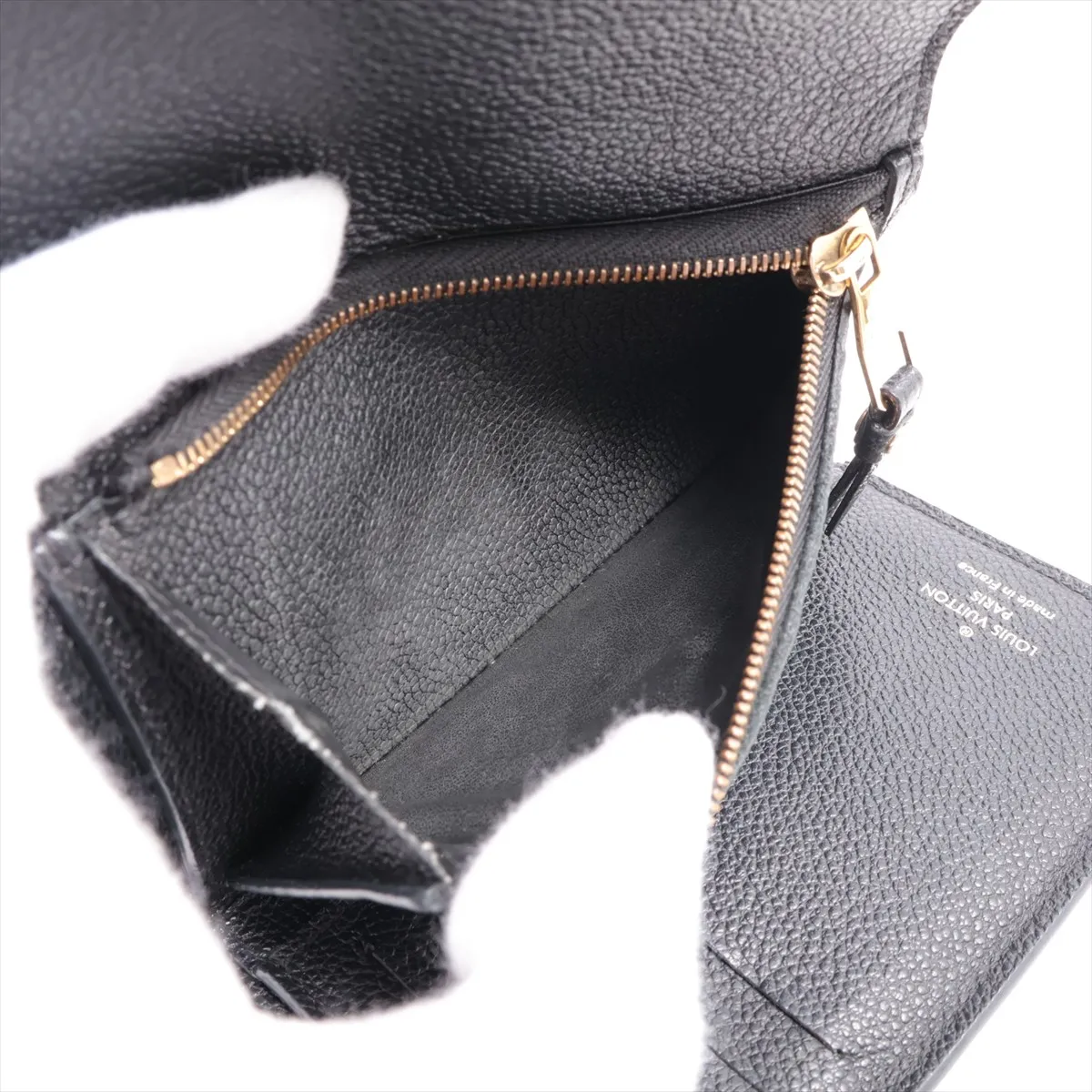 Empreinte Portefeuille Curieuse Compact M60568 SP1165 Noir Compact Wallet — view 6