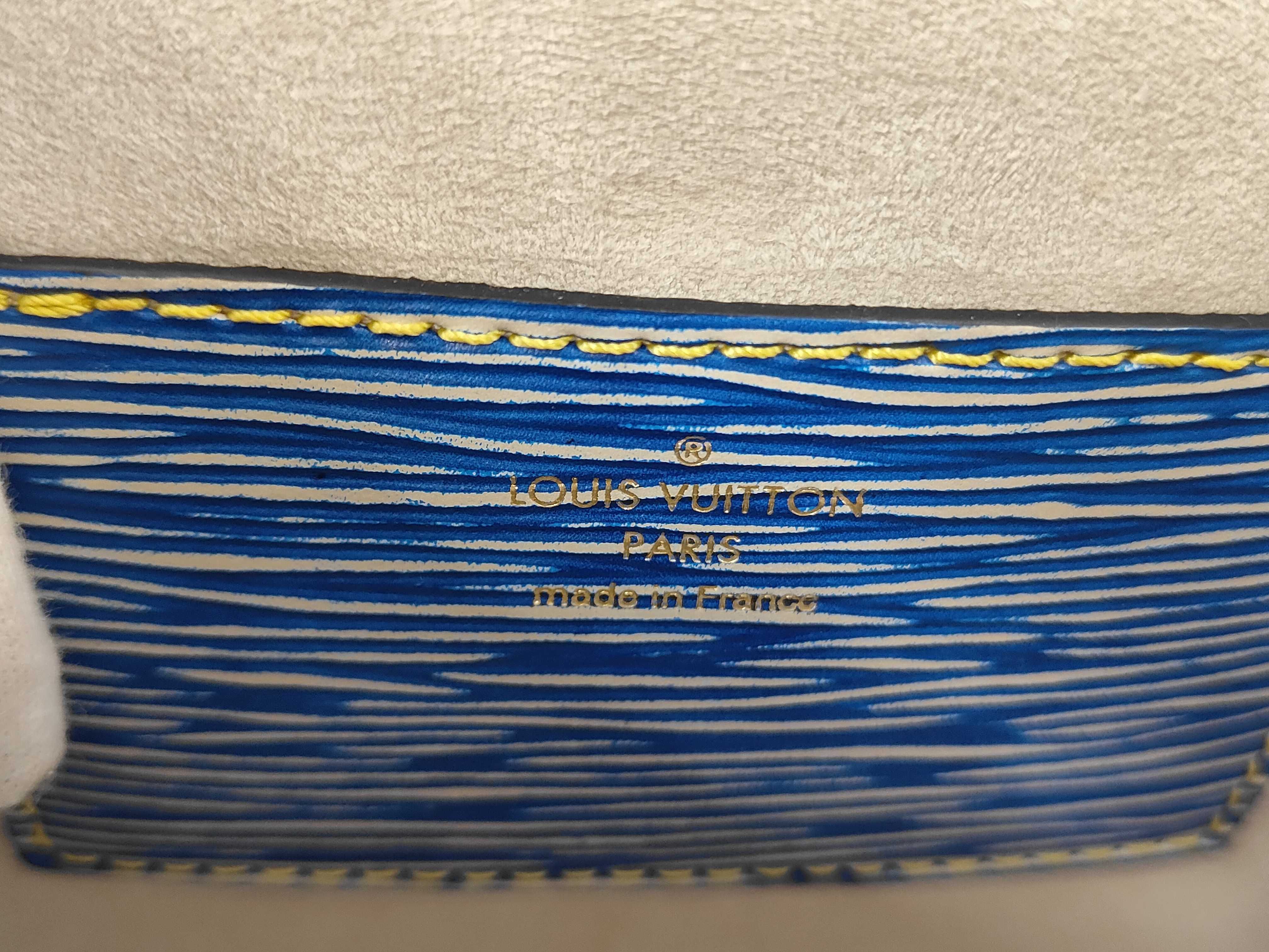 Epi Louis Vuitton Twist MM Epi Denim M50271 Shoulder Bag — view 10