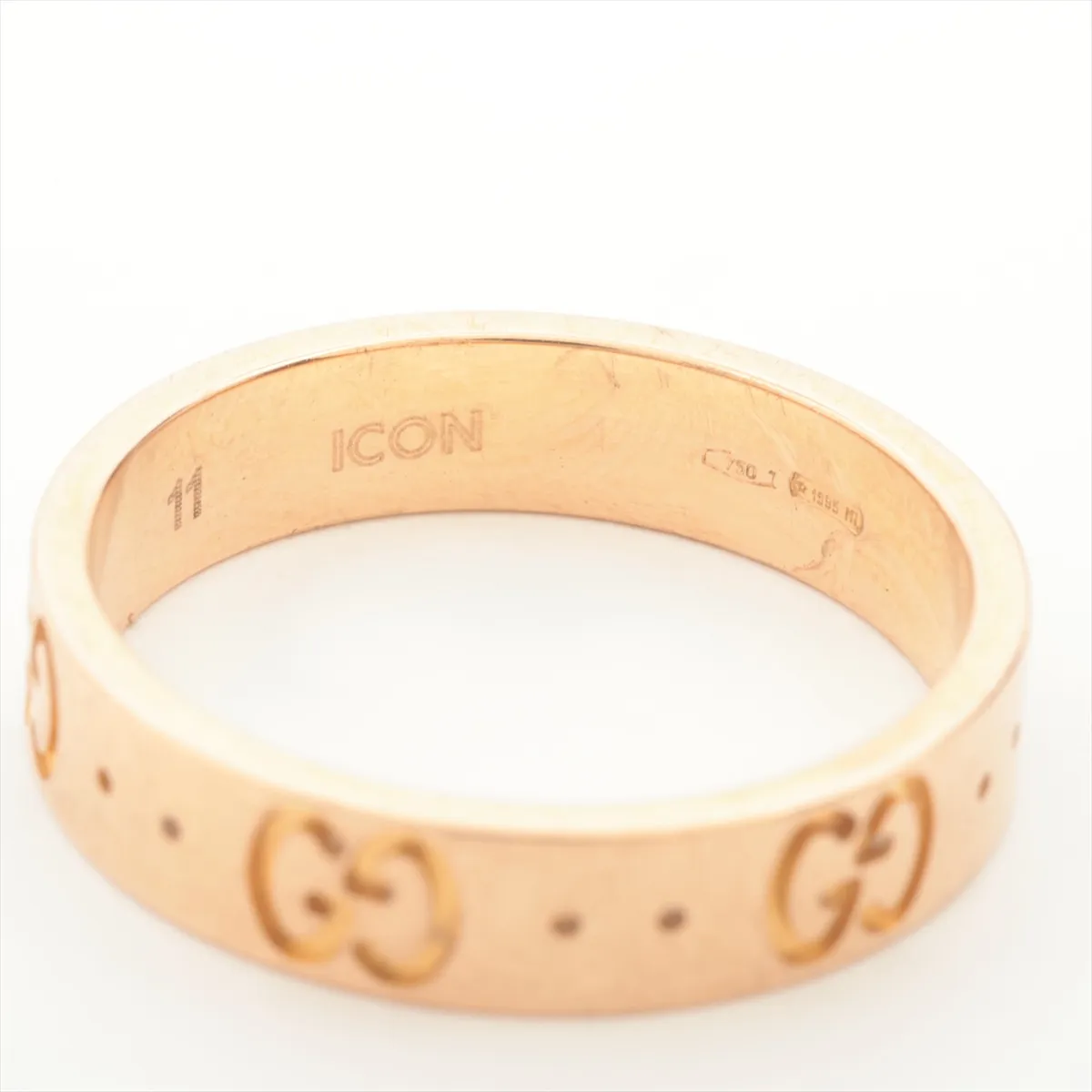 Icon Ring, 750 (PG), 3.6g, 11 (marked with — view 3