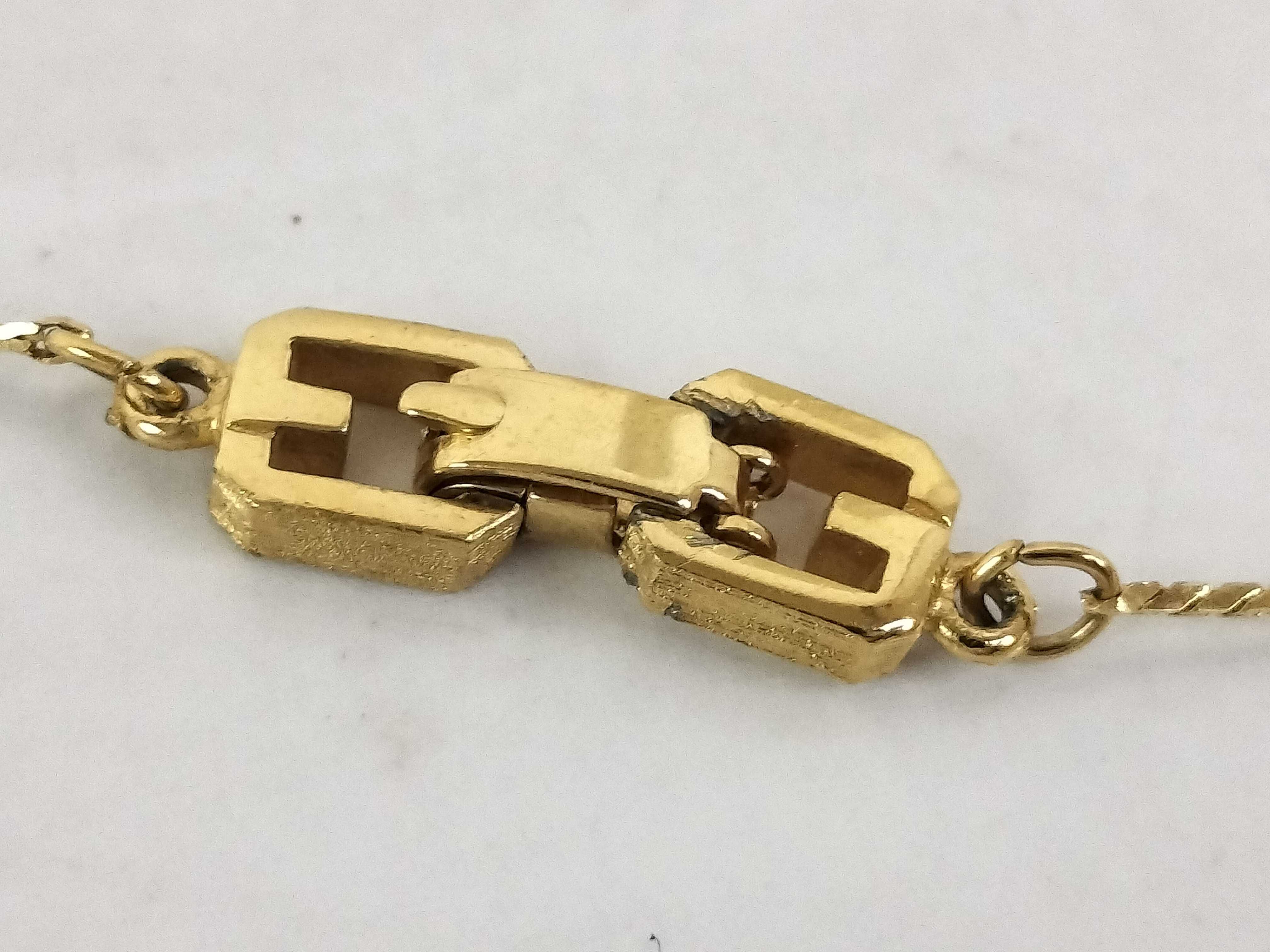 Gold G Logo Necklace — view 8