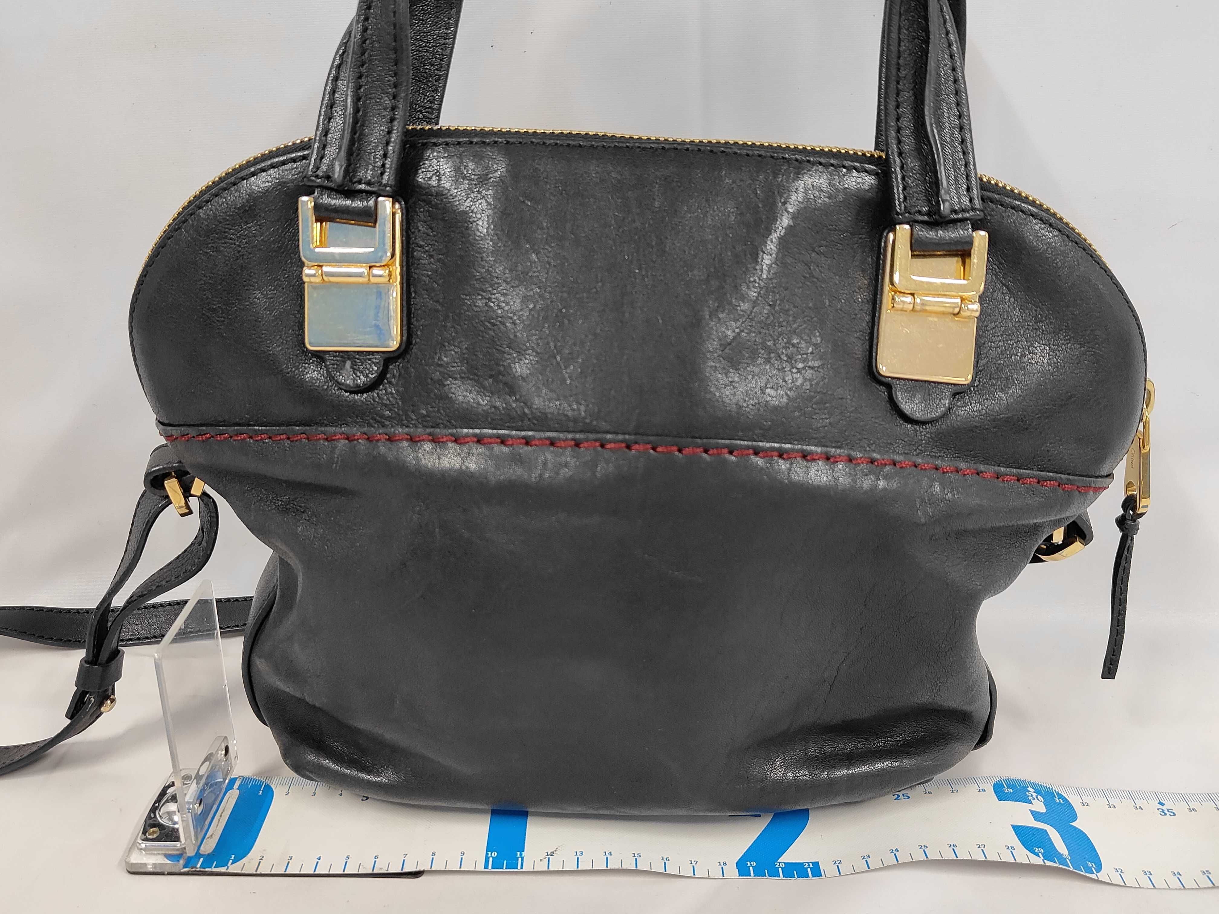 Angie Leather 2-Way Tote Bag — view 2