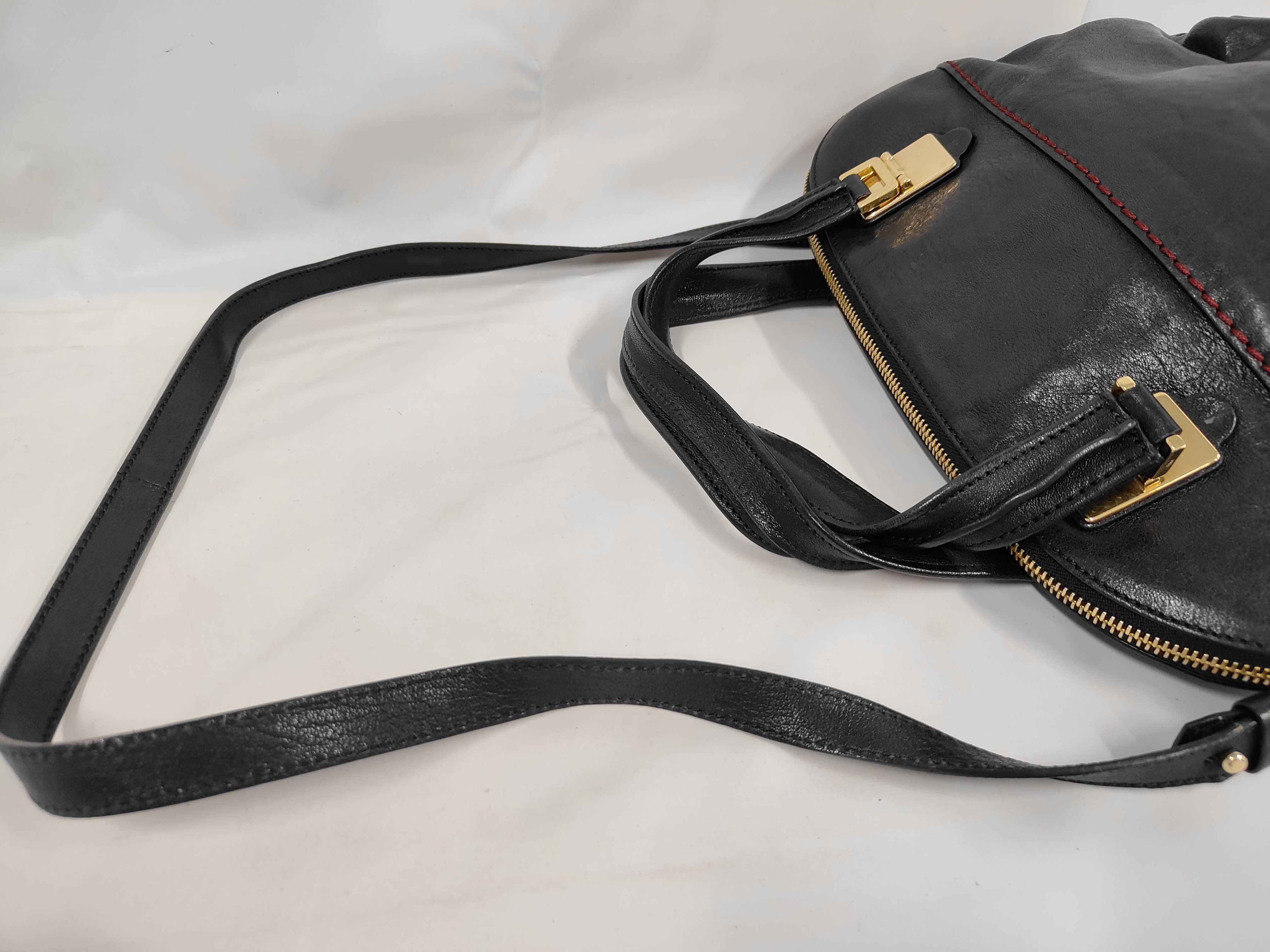 Angie Leather 2-Way Tote Bag — view 5