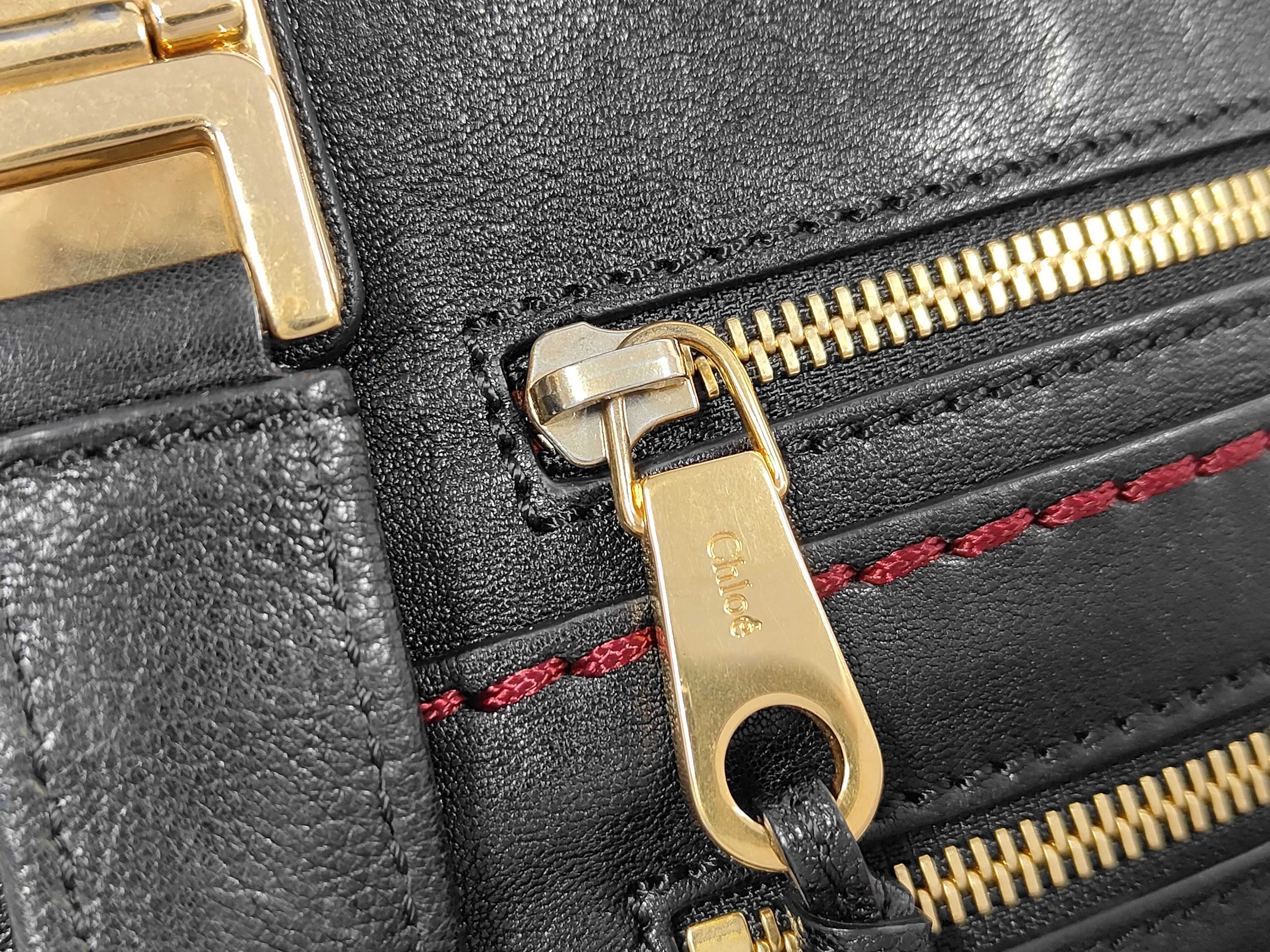 Angie Leather 2-Way Tote Bag — view 7