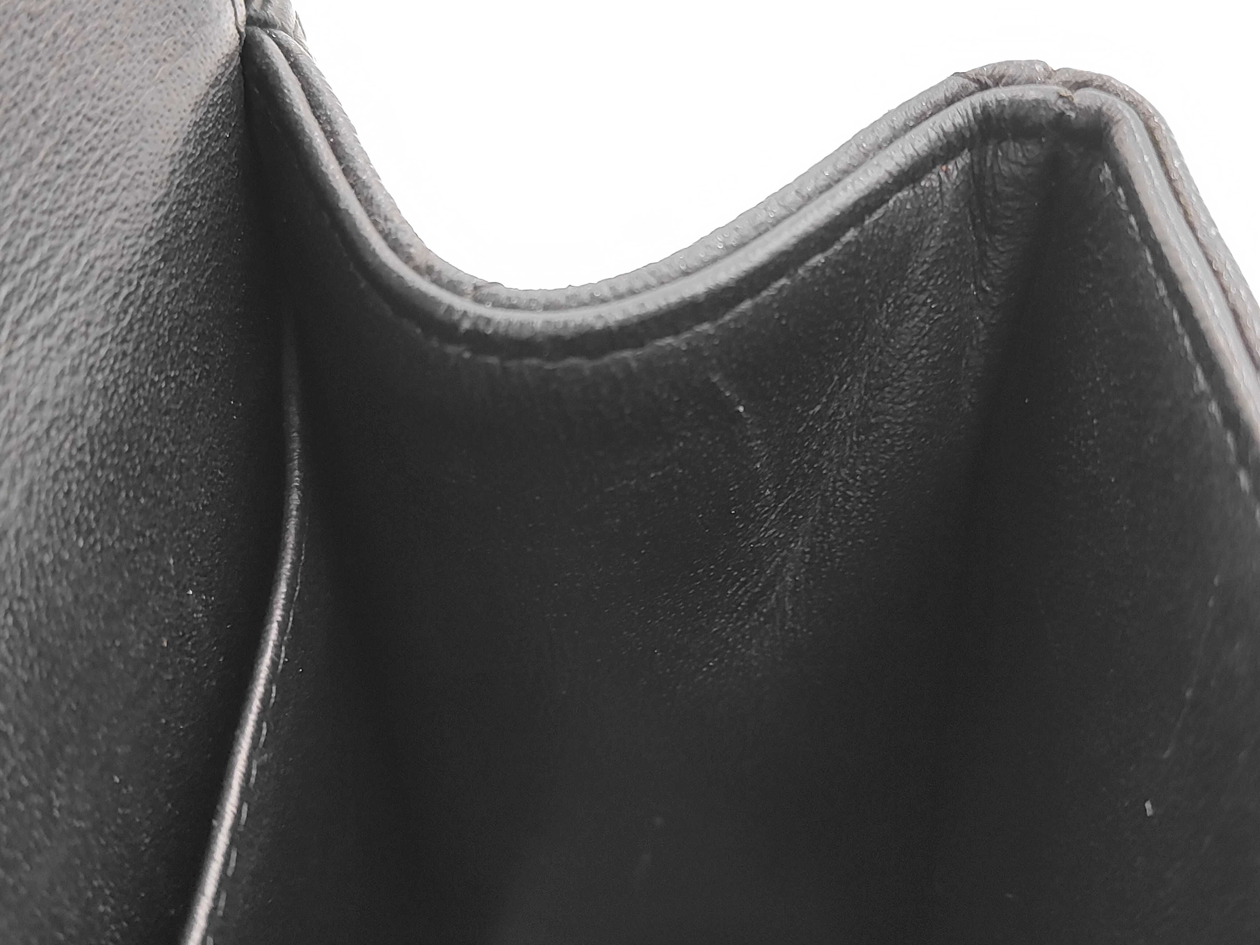 Matelassé 30 Chain Shoulder Bag, Double Flap, Caviar Leather, Black Shoulder Bag — view 10