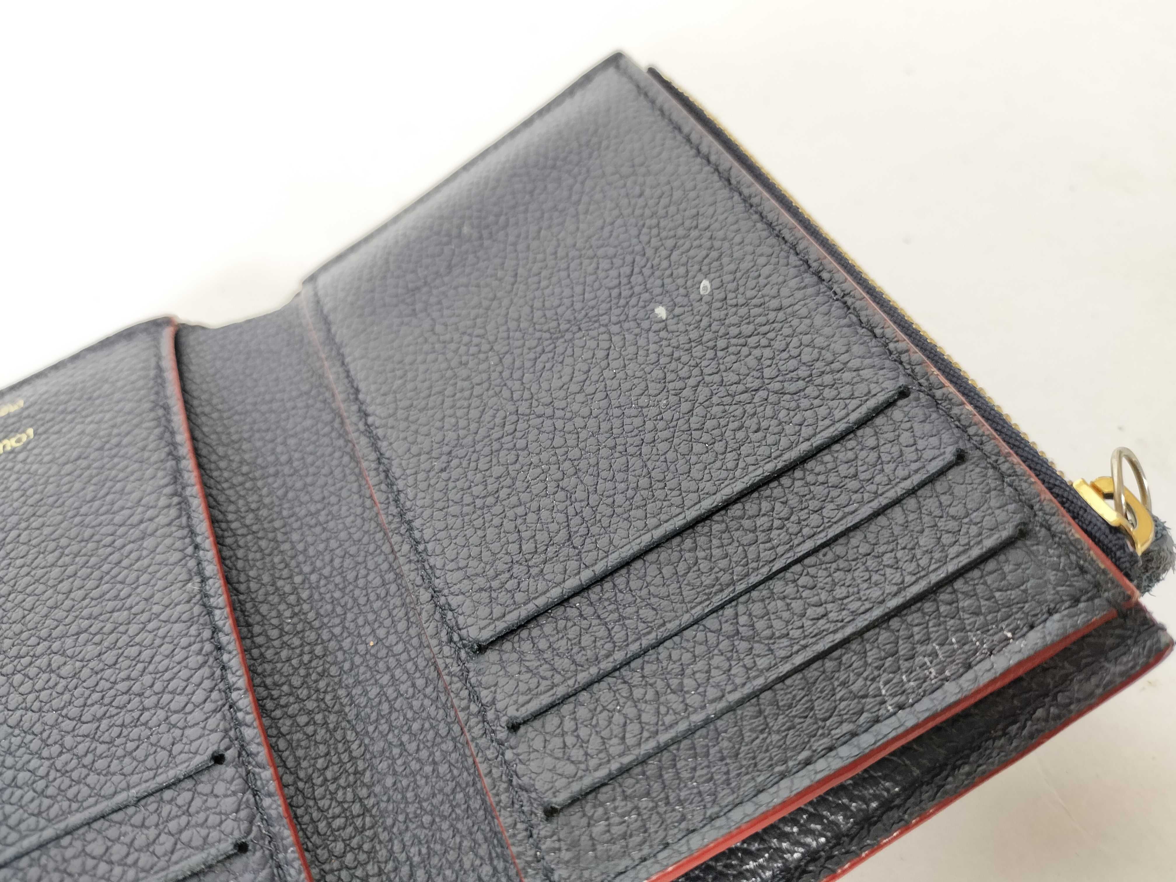 Monogram Empreinte Louis Vuitton Tri-fold Wallet Short Wallet — view 10