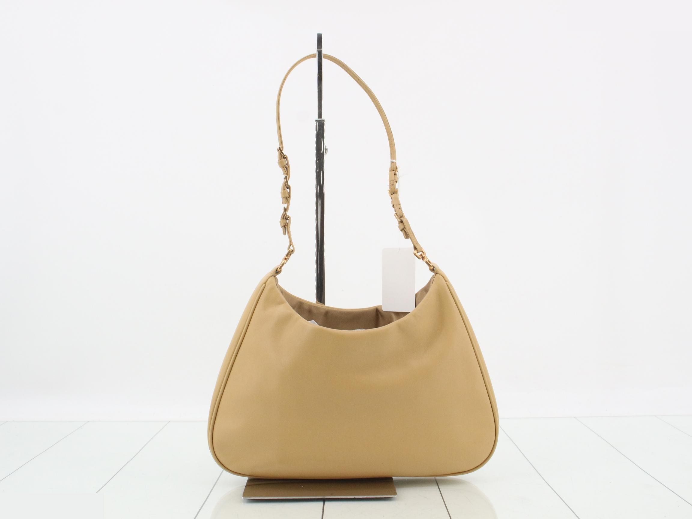 Nappa leather one-shoulder bag — view 2
