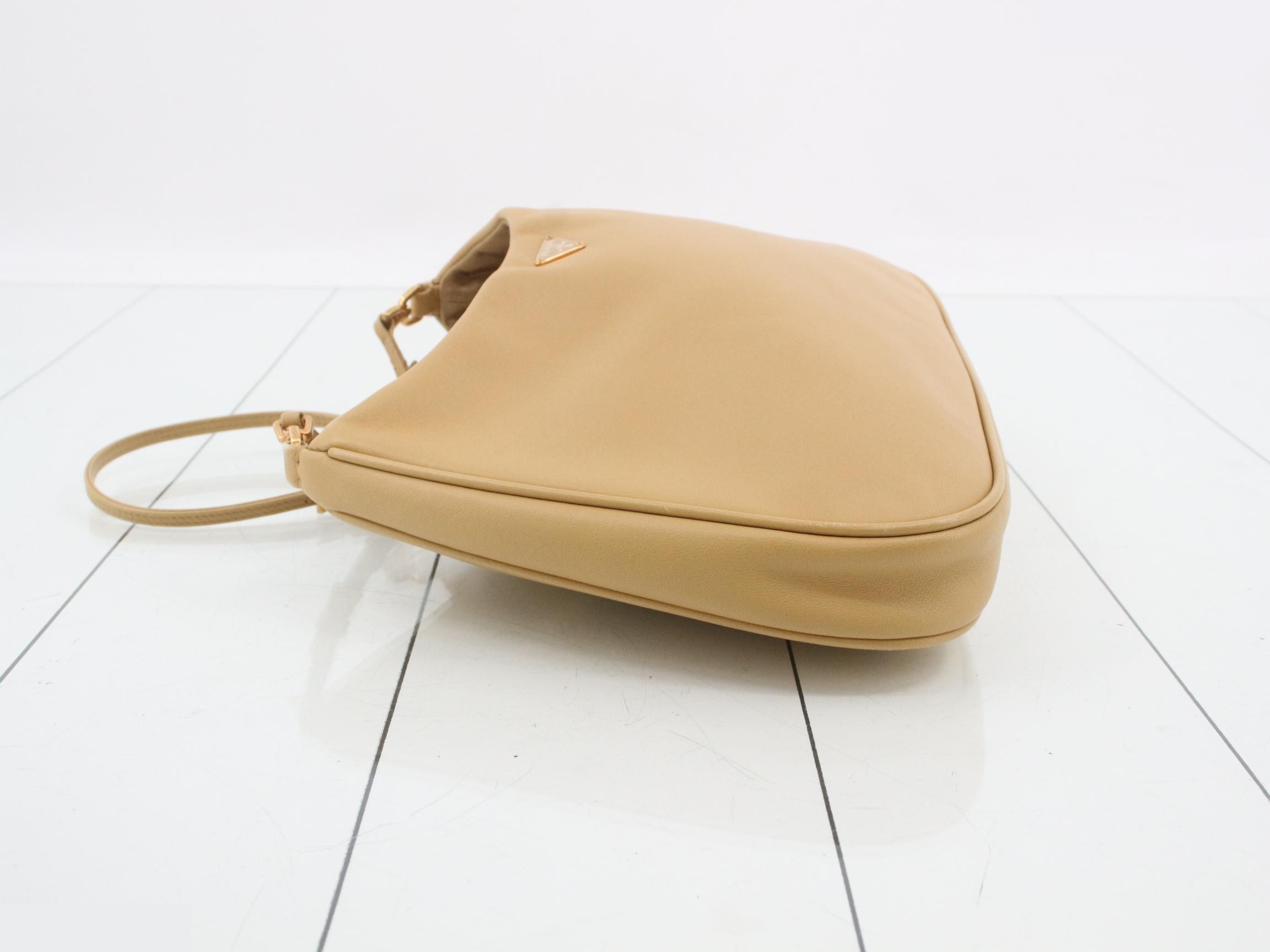 Nappa leather one-shoulder bag — view 4