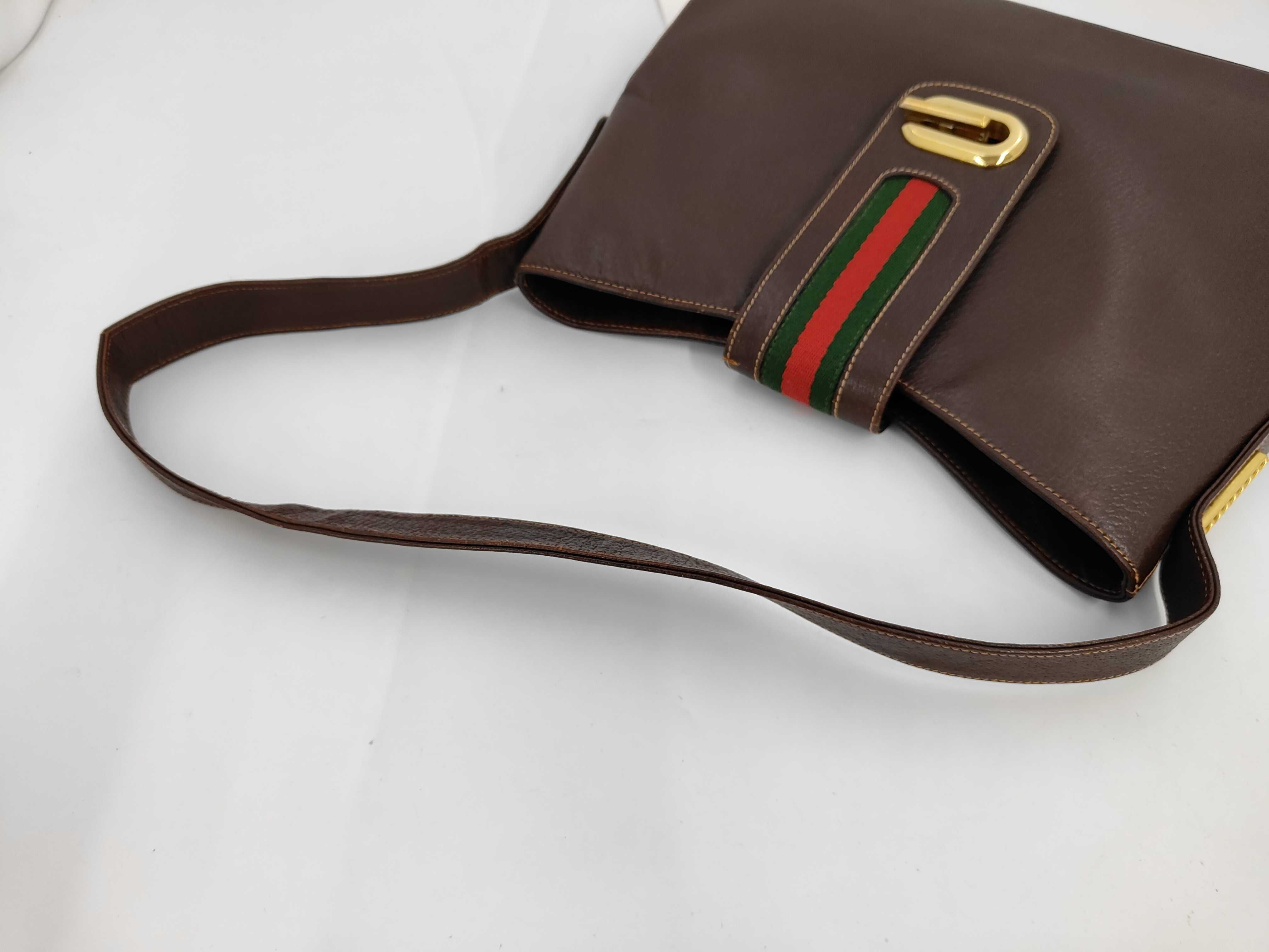 Logo Sherry Leather Shoulder Bag — view 3