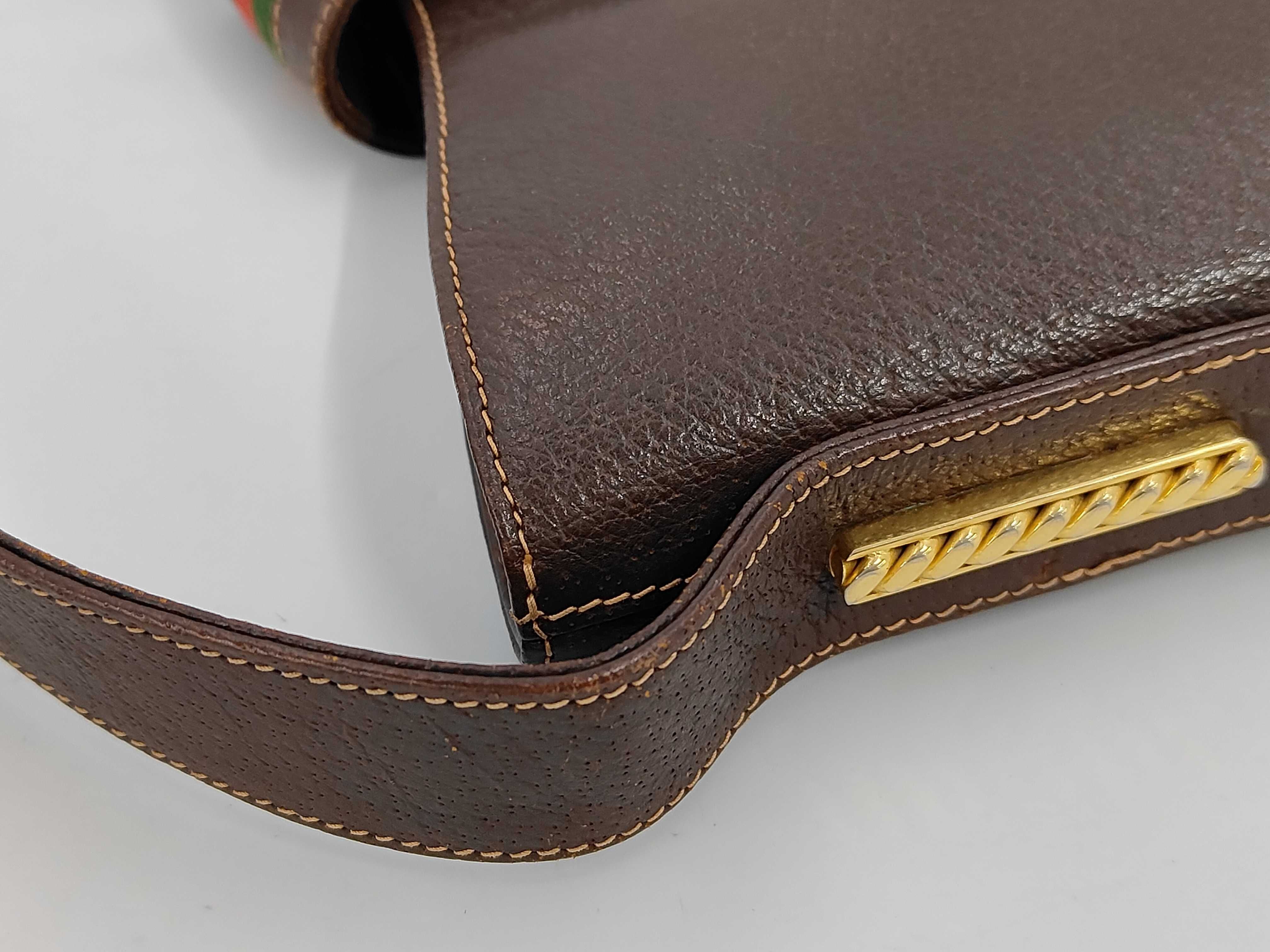 Logo Sherry Leather Shoulder Bag — view 5