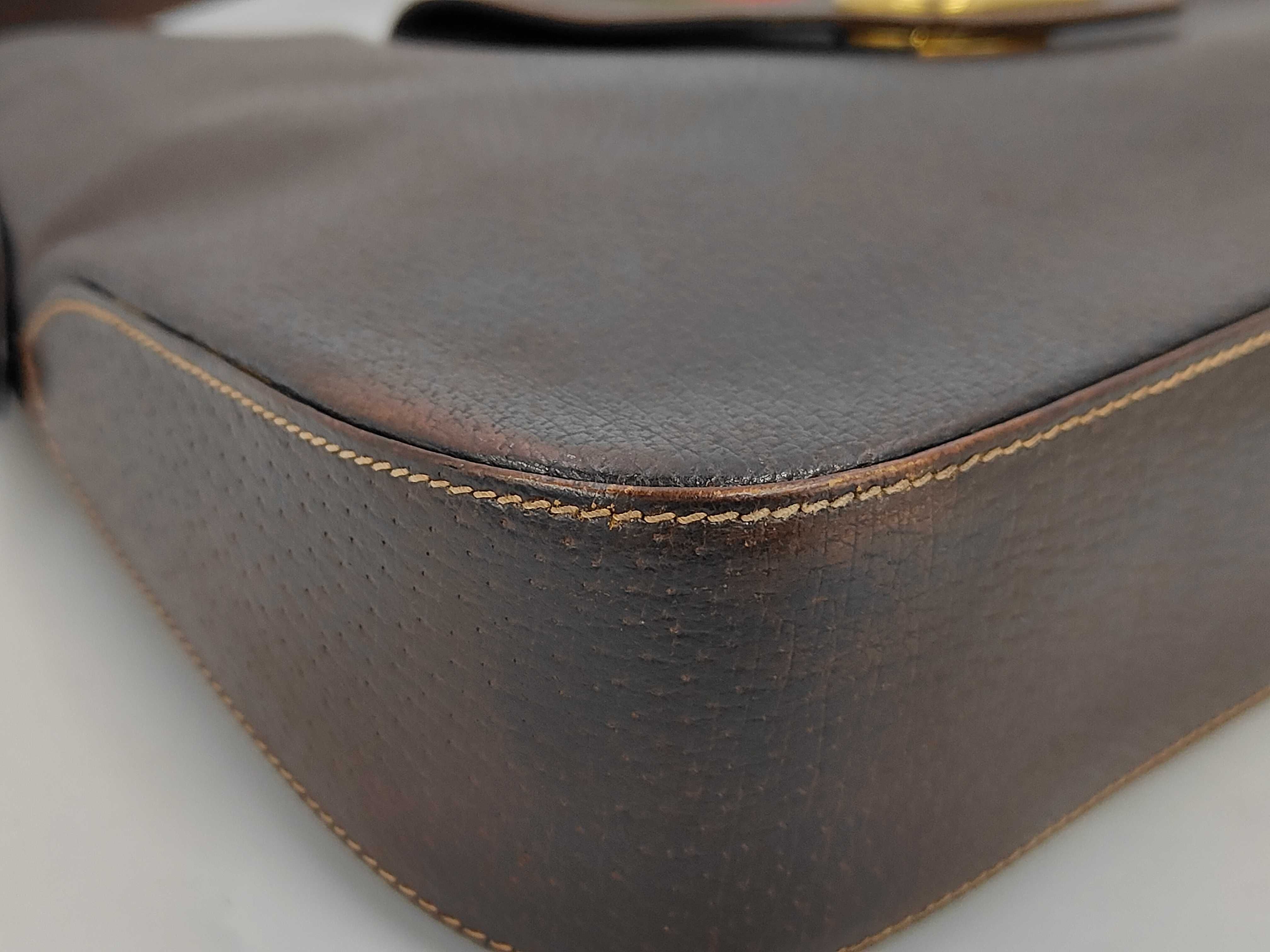 Logo Sherry Leather Shoulder Bag — view 6