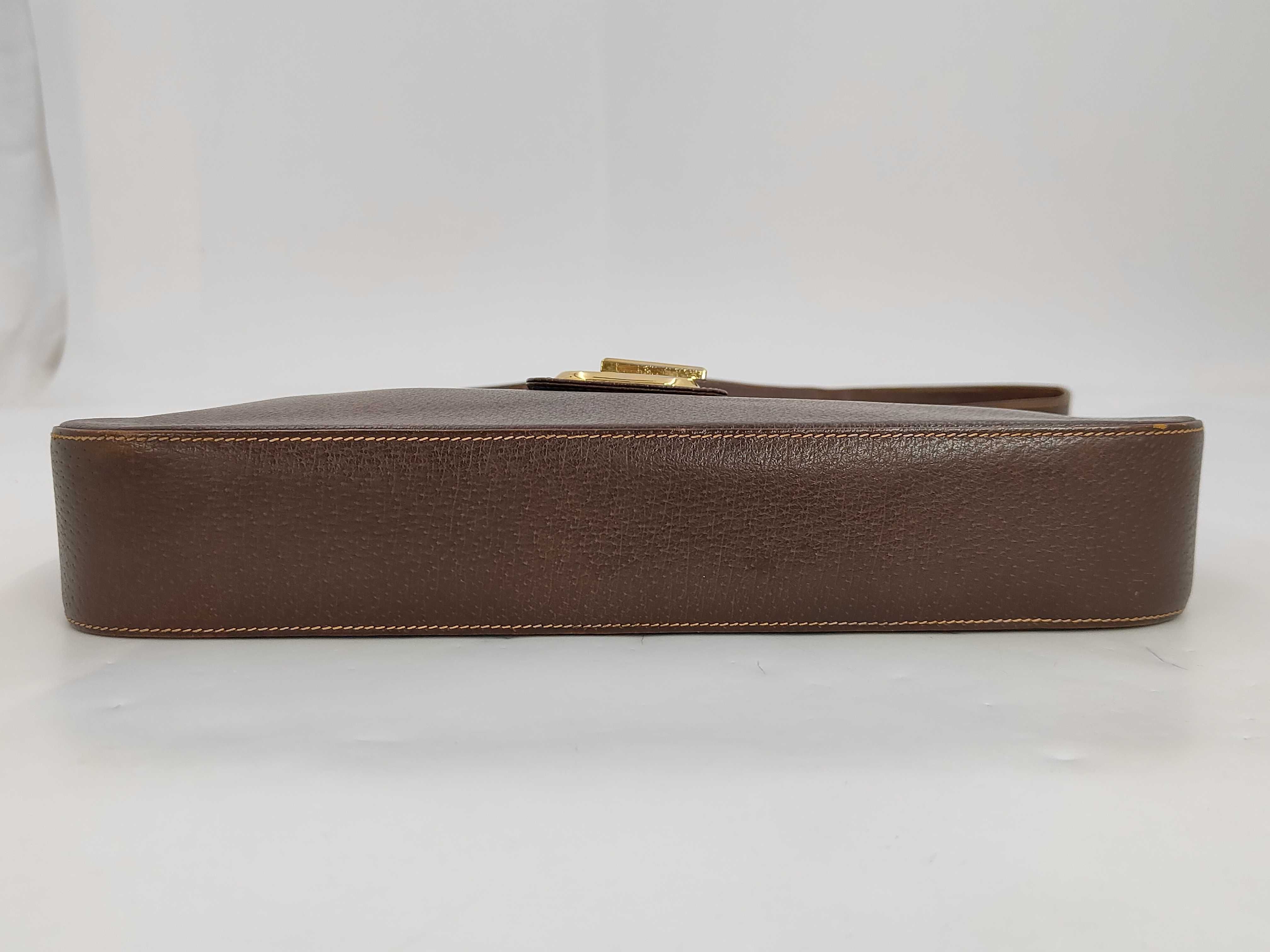 Logo Sherry Leather Shoulder Bag — view 7