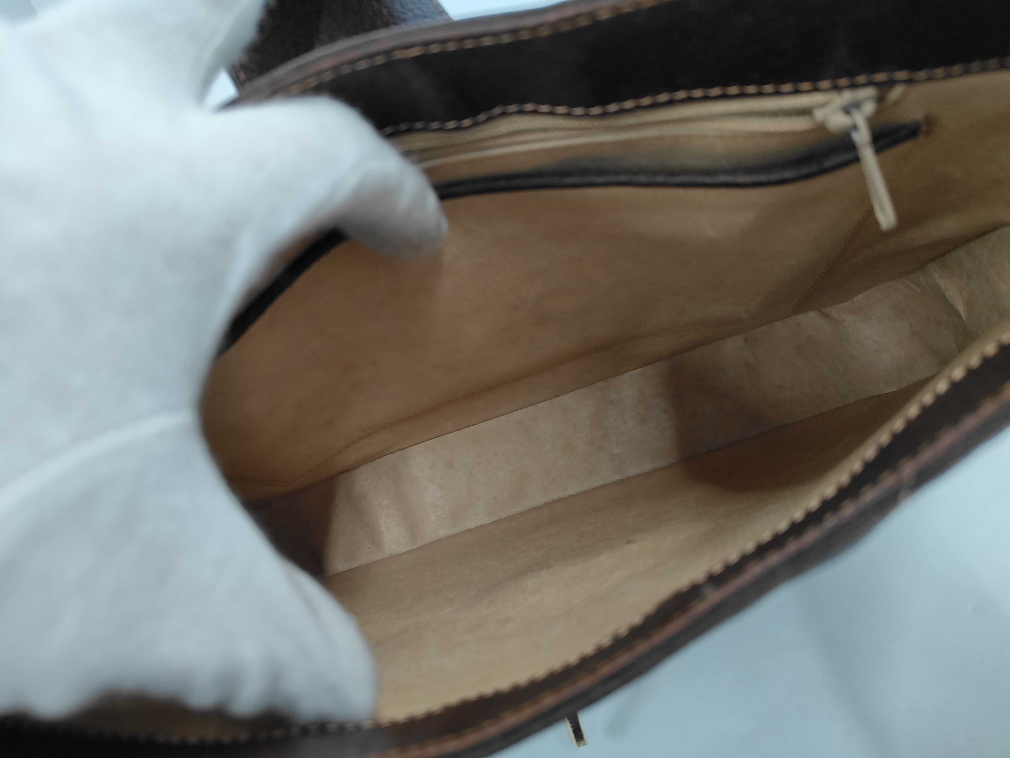 Logo Sherry Leather Shoulder Bag — view 8
