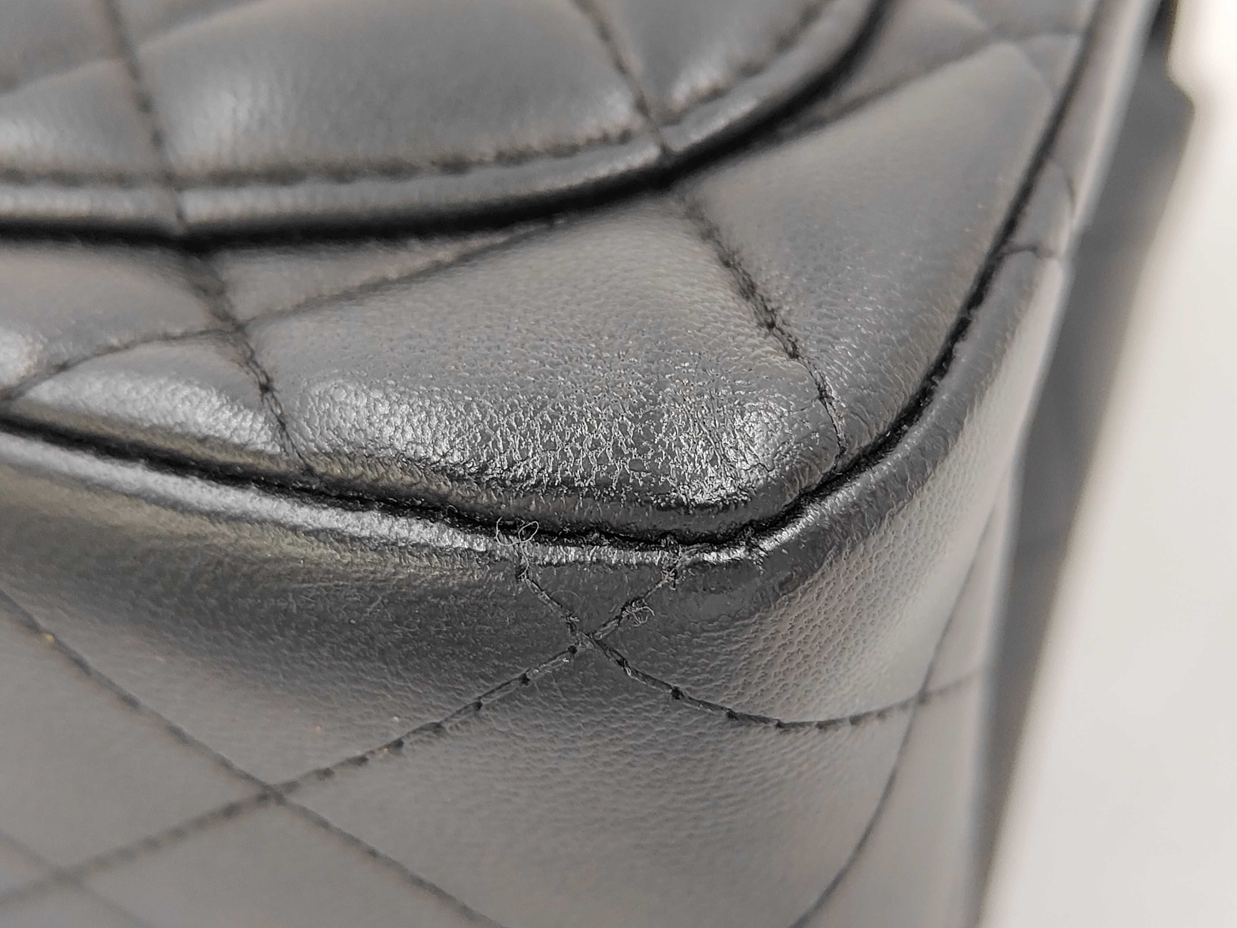 Mini Matelassé Lambskin Shoulder Bag — view 5
