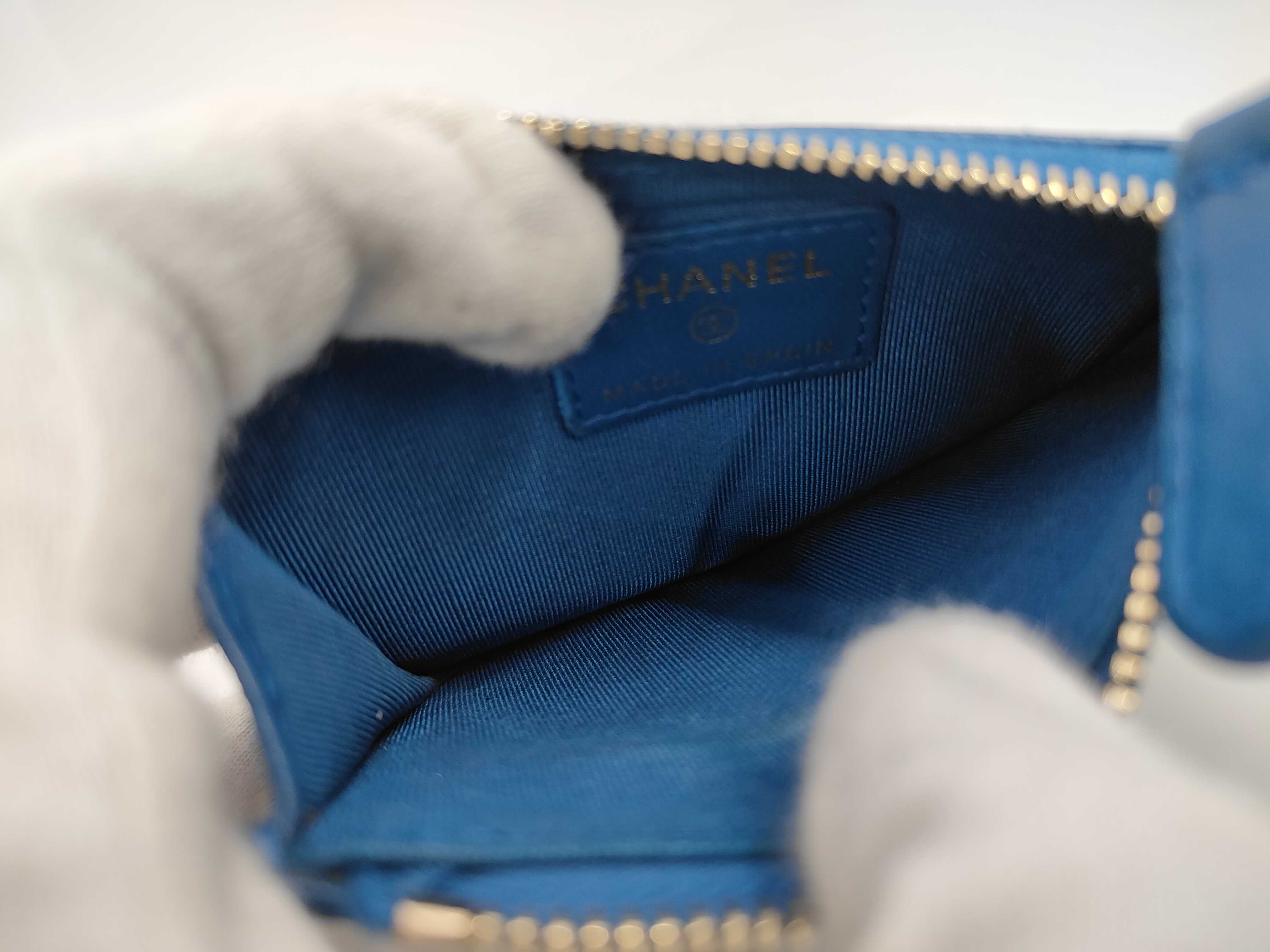 Coco Mark Card and Coin Purse, Lambskin Leather Coin Case — view 8
