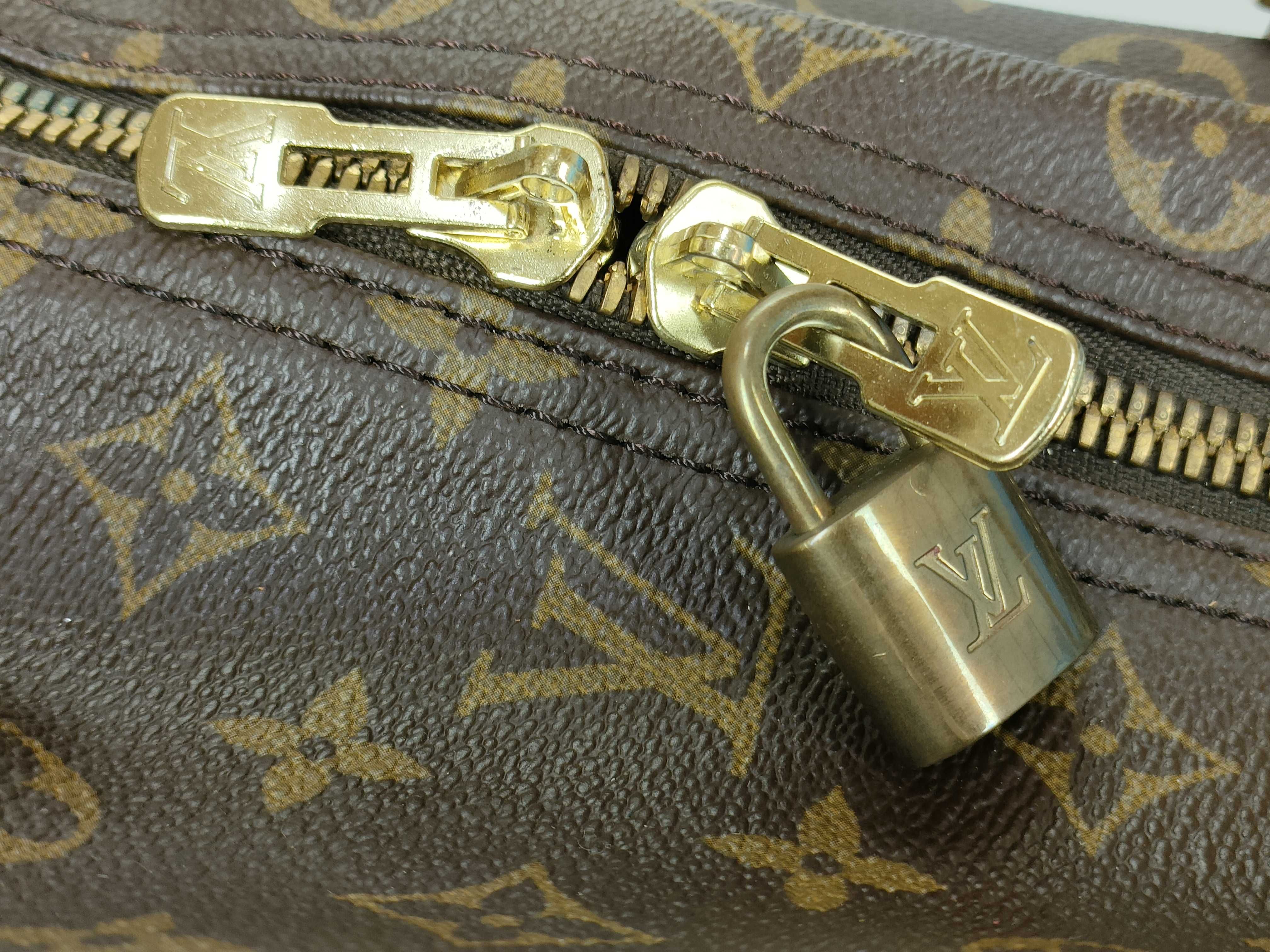 Monogram Boston Bag 55 Brown — view 14