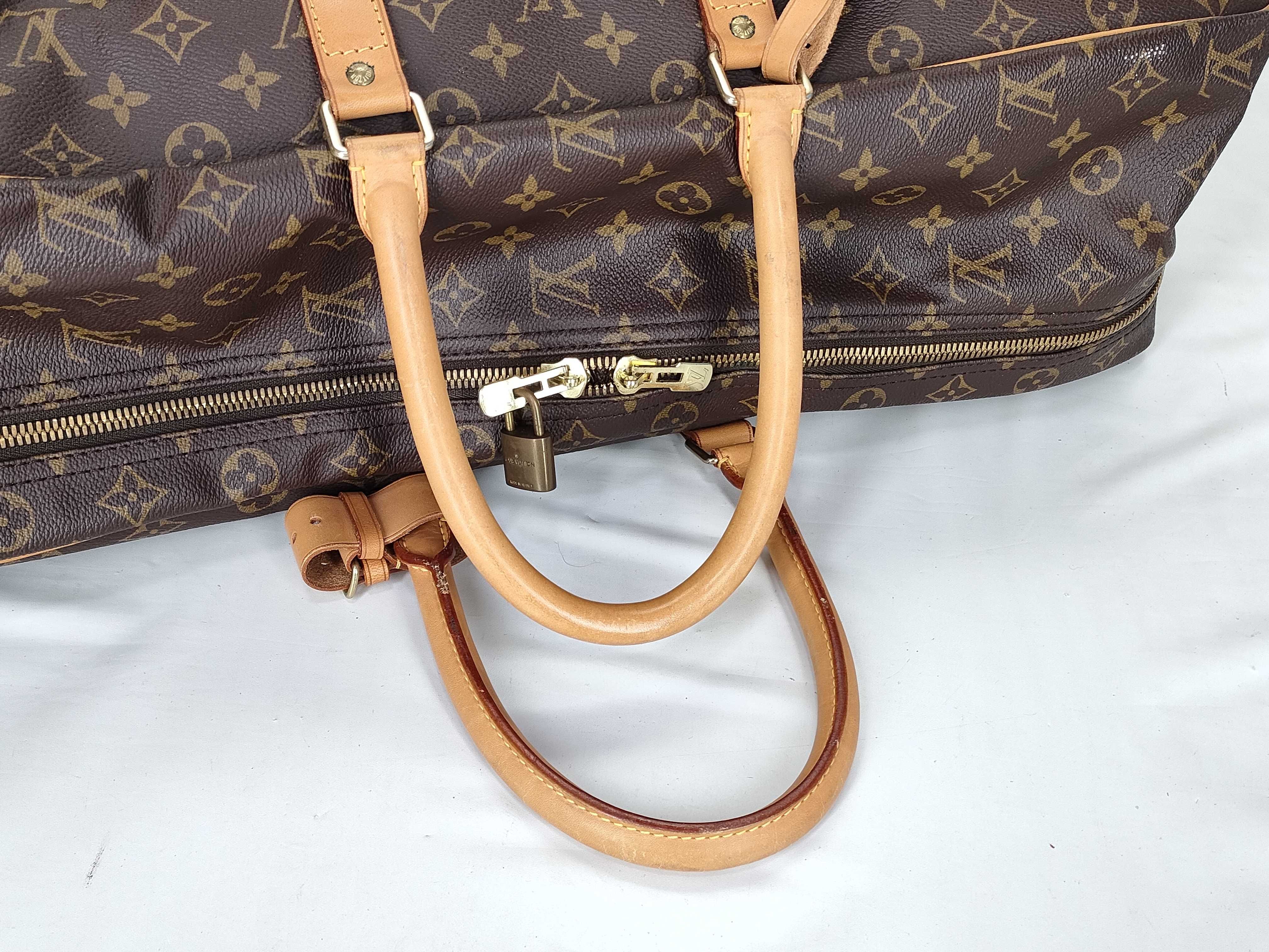 Monogram Boston Bag 55 Brown — view 3