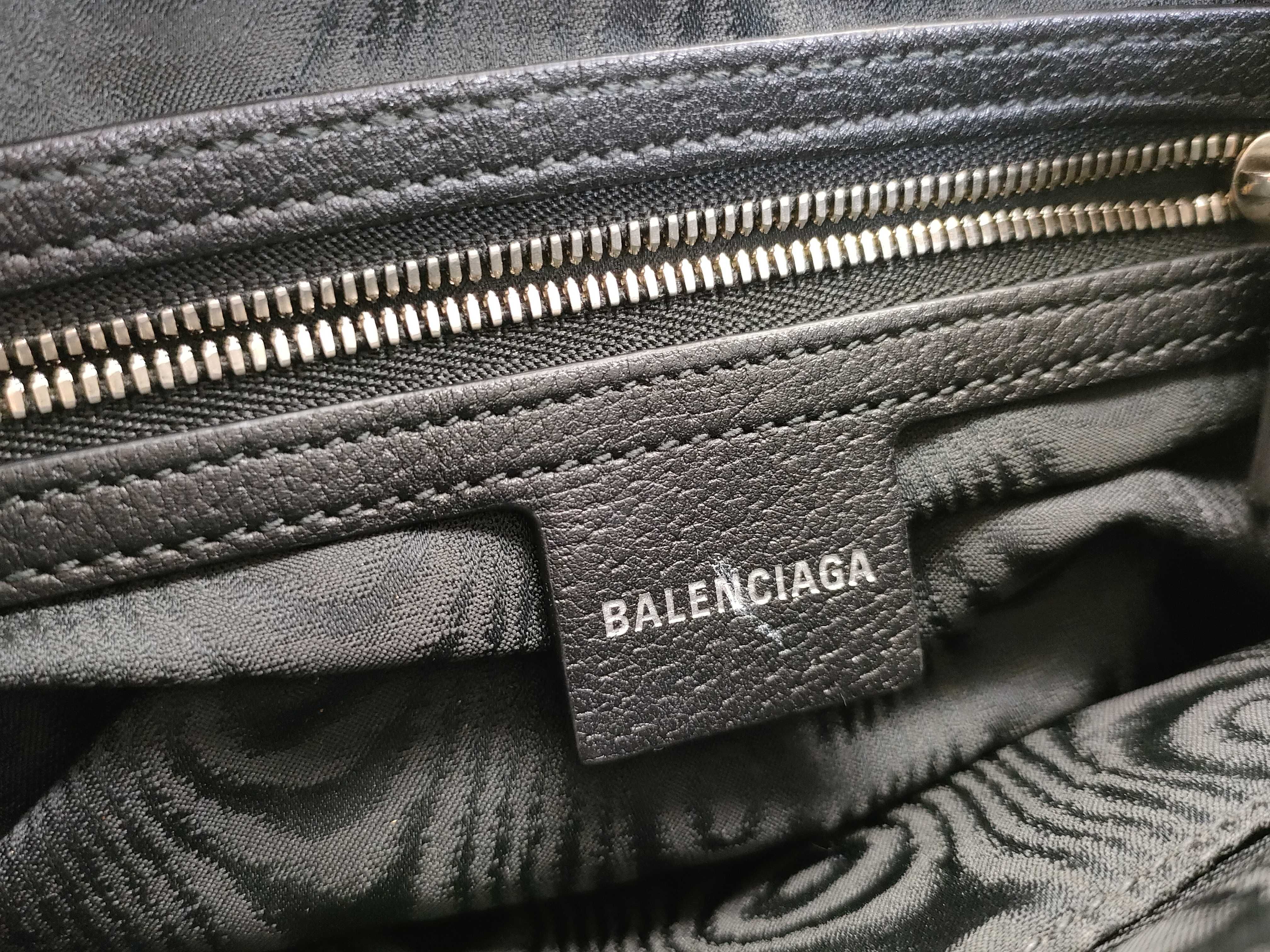 Jackie FR- x Balenciaga Jackie canvas x leather shoulder bag Black 680118 Shoulder bag — view 9