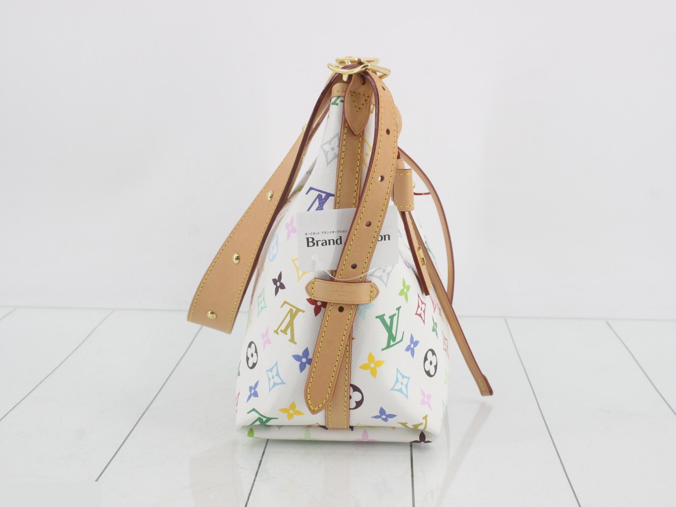 ×TM Takashi Murakami Monogram Multicolor Carryall PM — view 4
