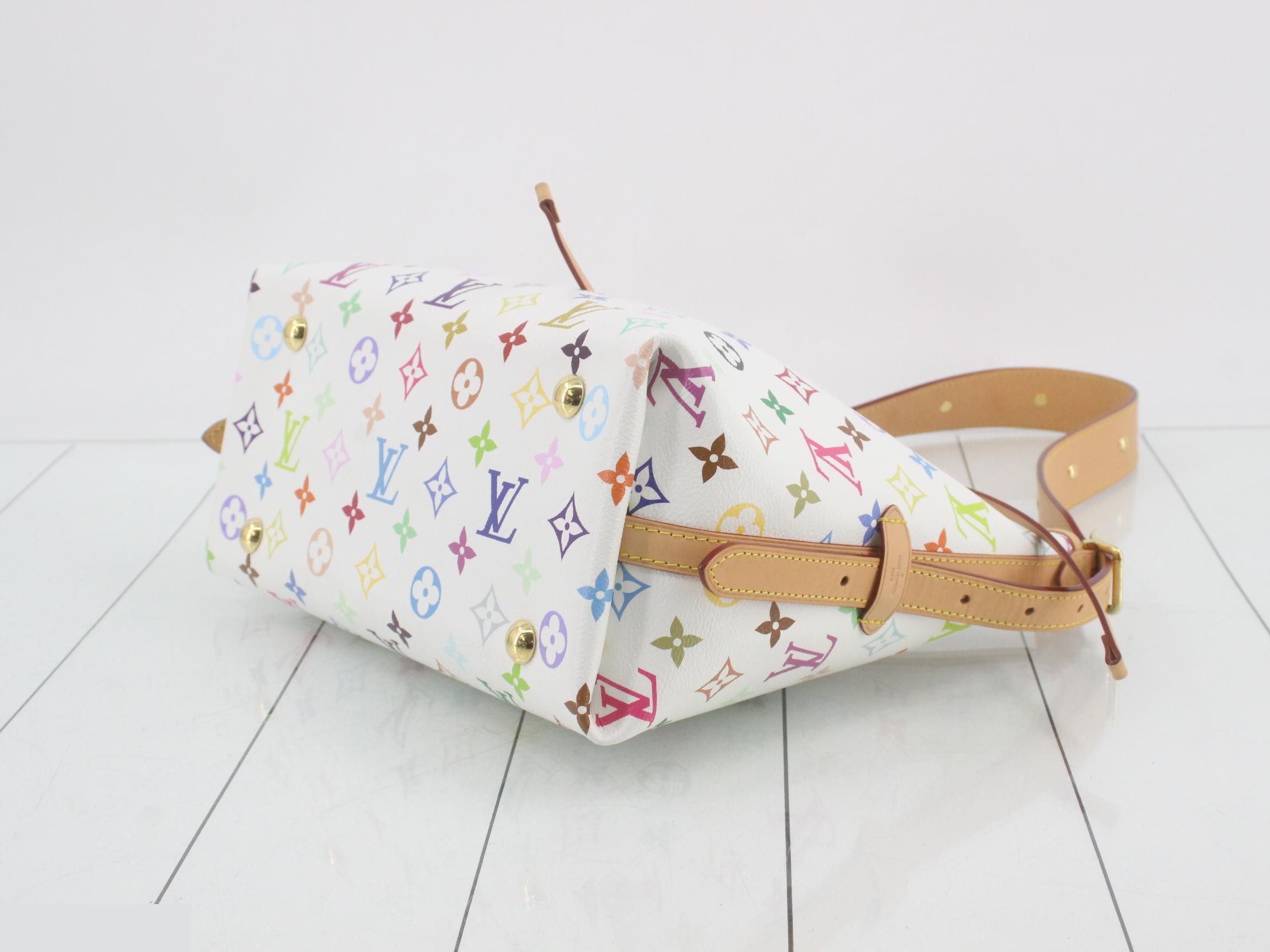 ×TM Takashi Murakami Monogram Multicolor Carryall PM — view 6
