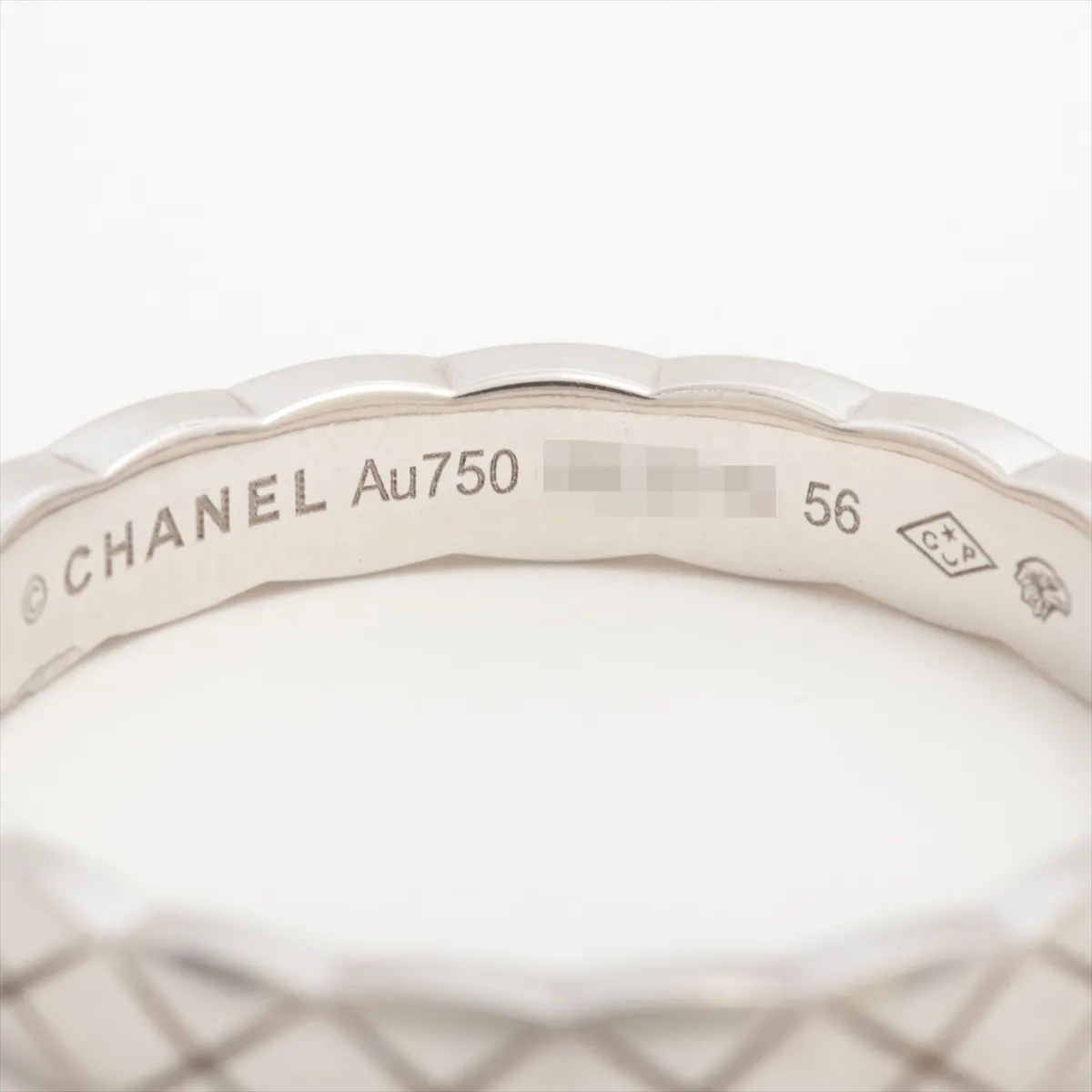 Coco Crush Ring 750 (WG) 4.3g Size 56 DE3715 J11793 — view 3